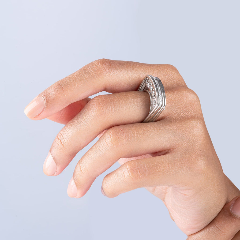 Pure Elegance Silver Ring