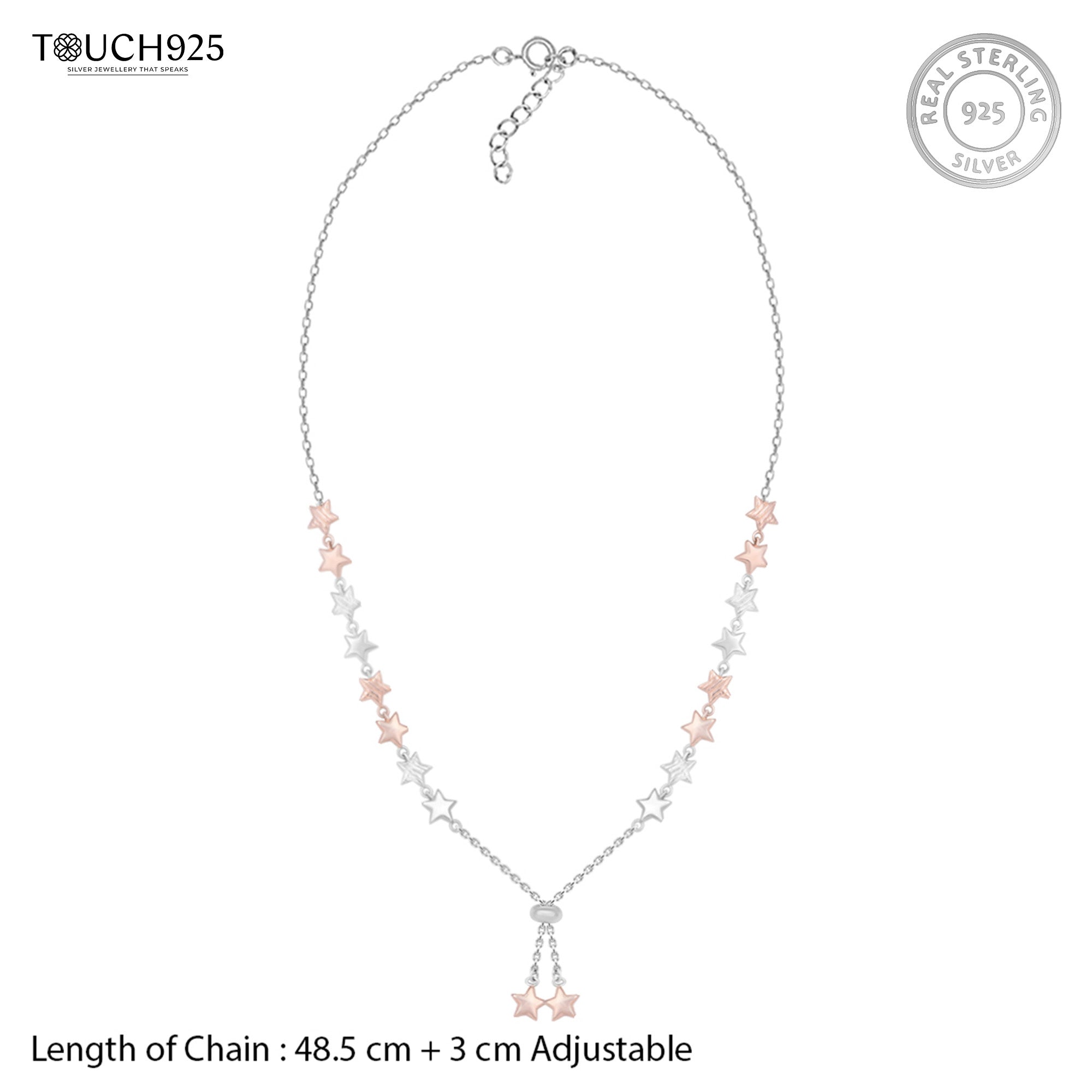 Starry Cascade Necklace