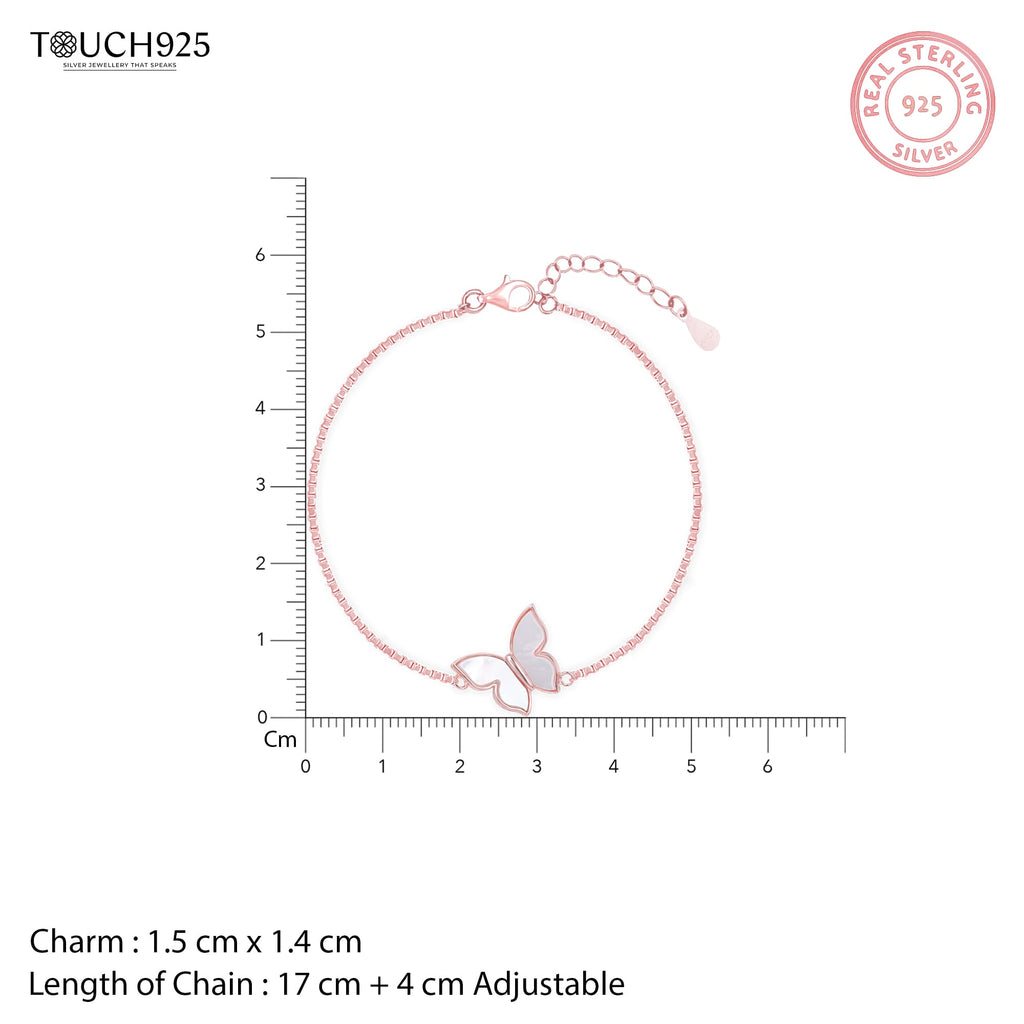 Center Butterfly Bracelet