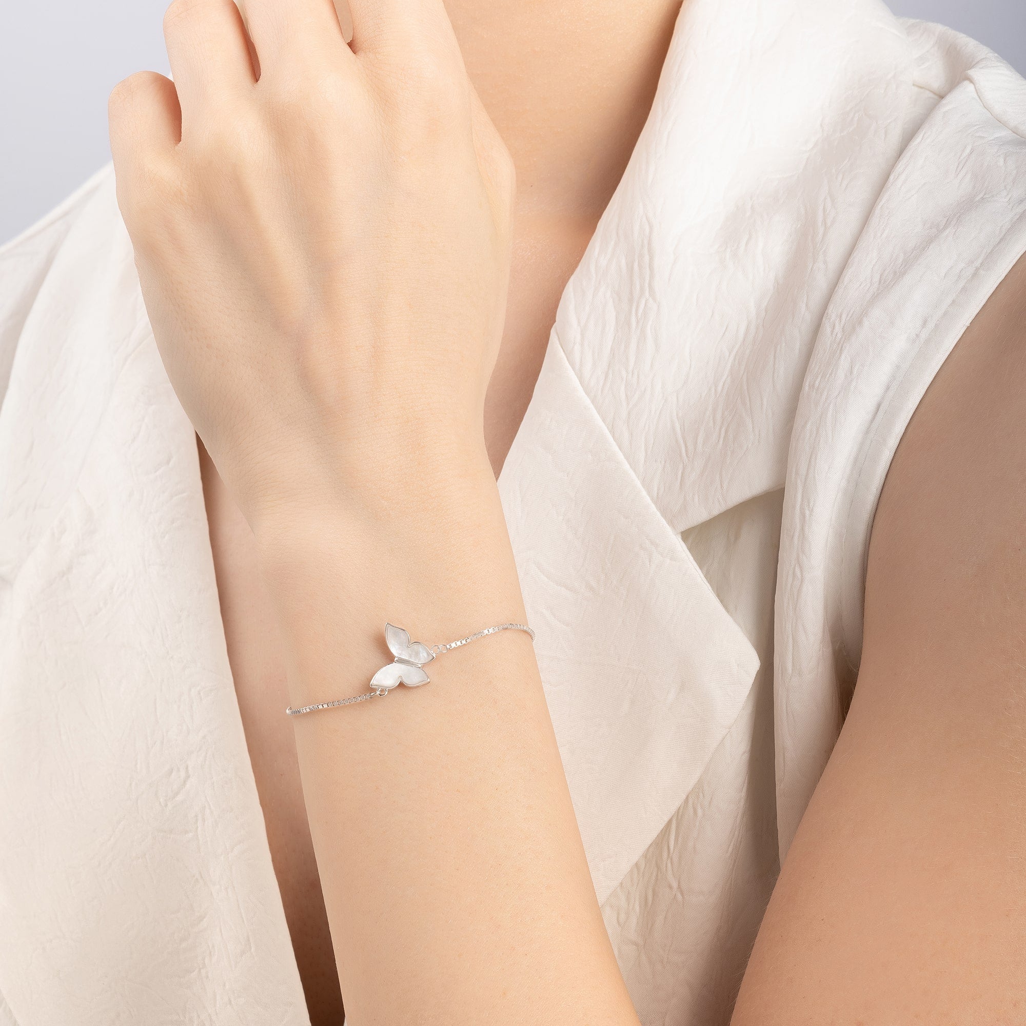 Center Butterfly Bracelet