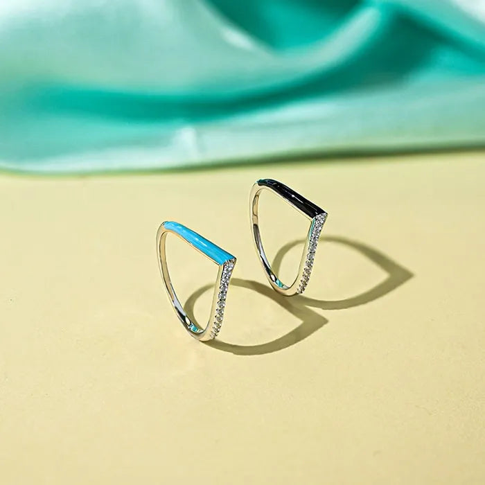 Sleek Chic Stack Rings - Touch925