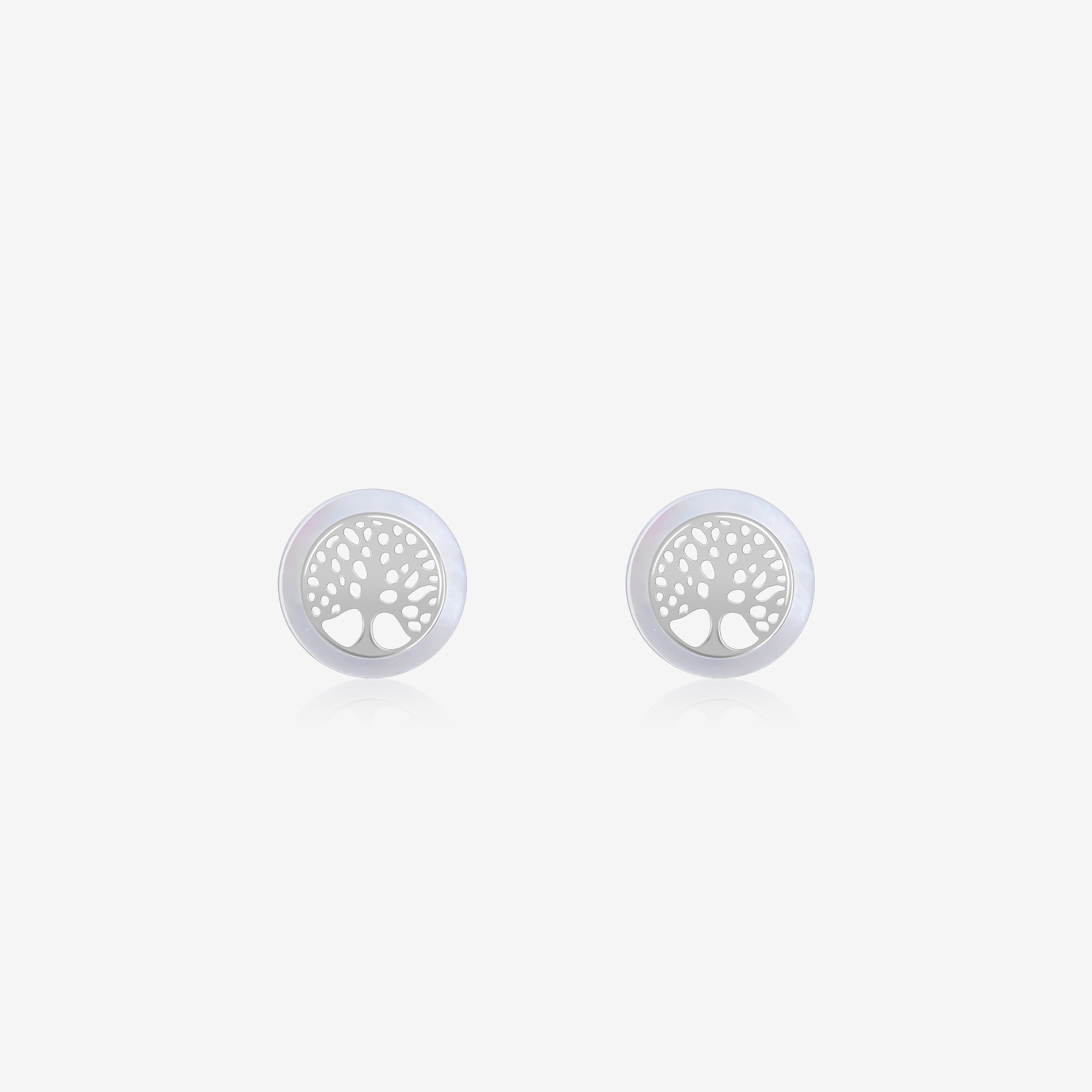 Tree of Life Silver Studs