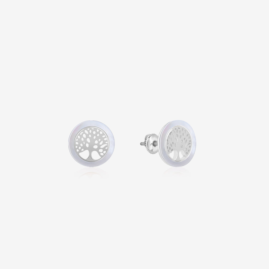 Tree of Life Silver Studs