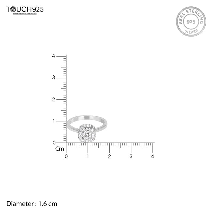 Subtle Elegance Silver Ring