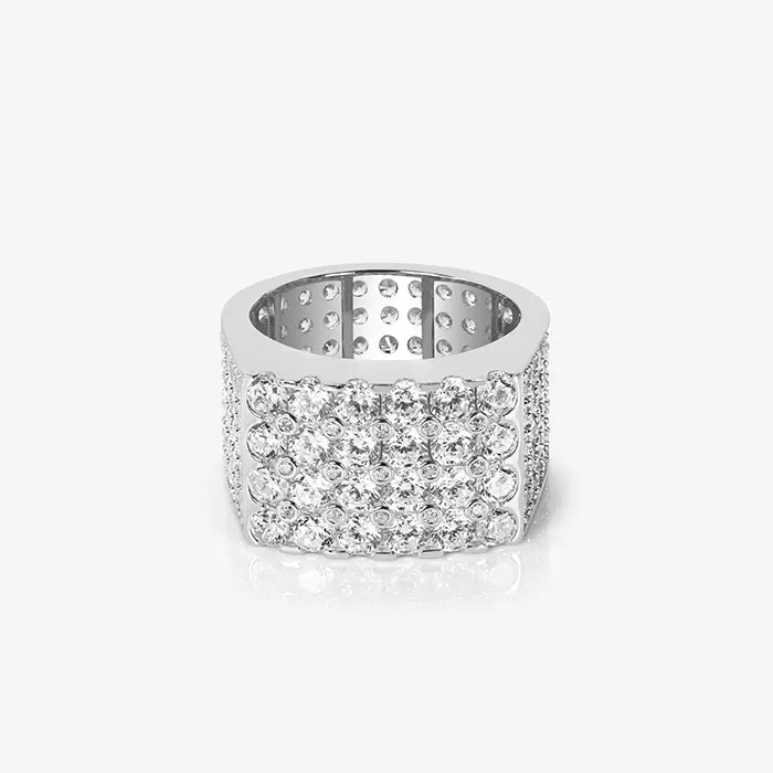 Silver CZ Stunner Ring