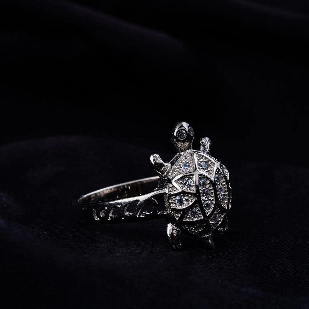 Sea Turtle Sparkle Ring - Touch925