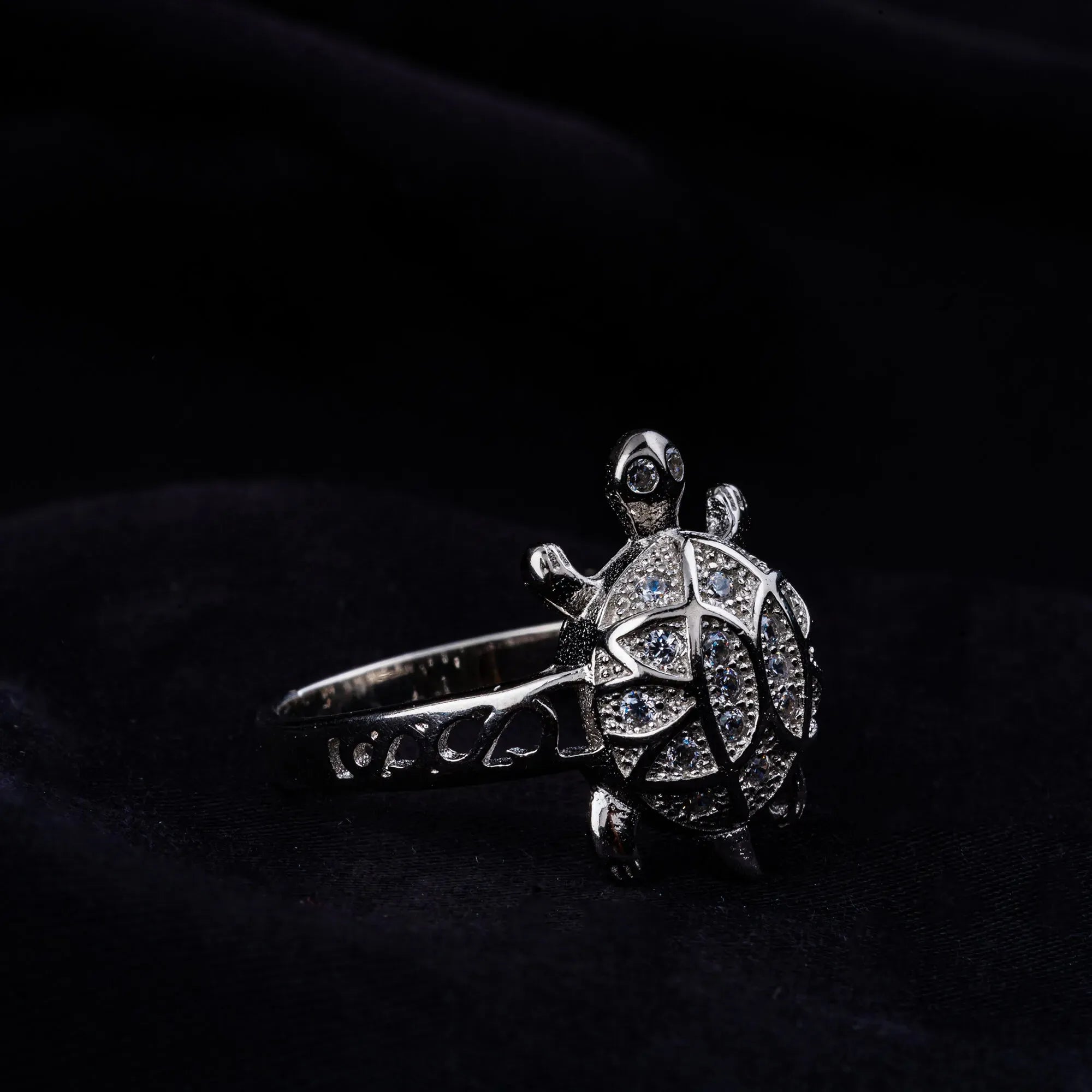 Sea Turtle Sparkle Ring - Touch925