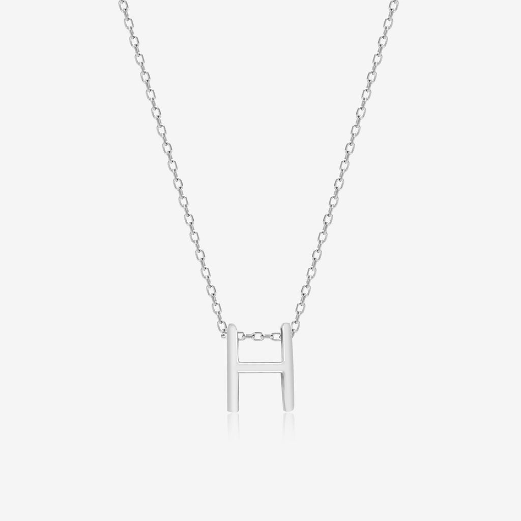 Harmony H Initial Necklace