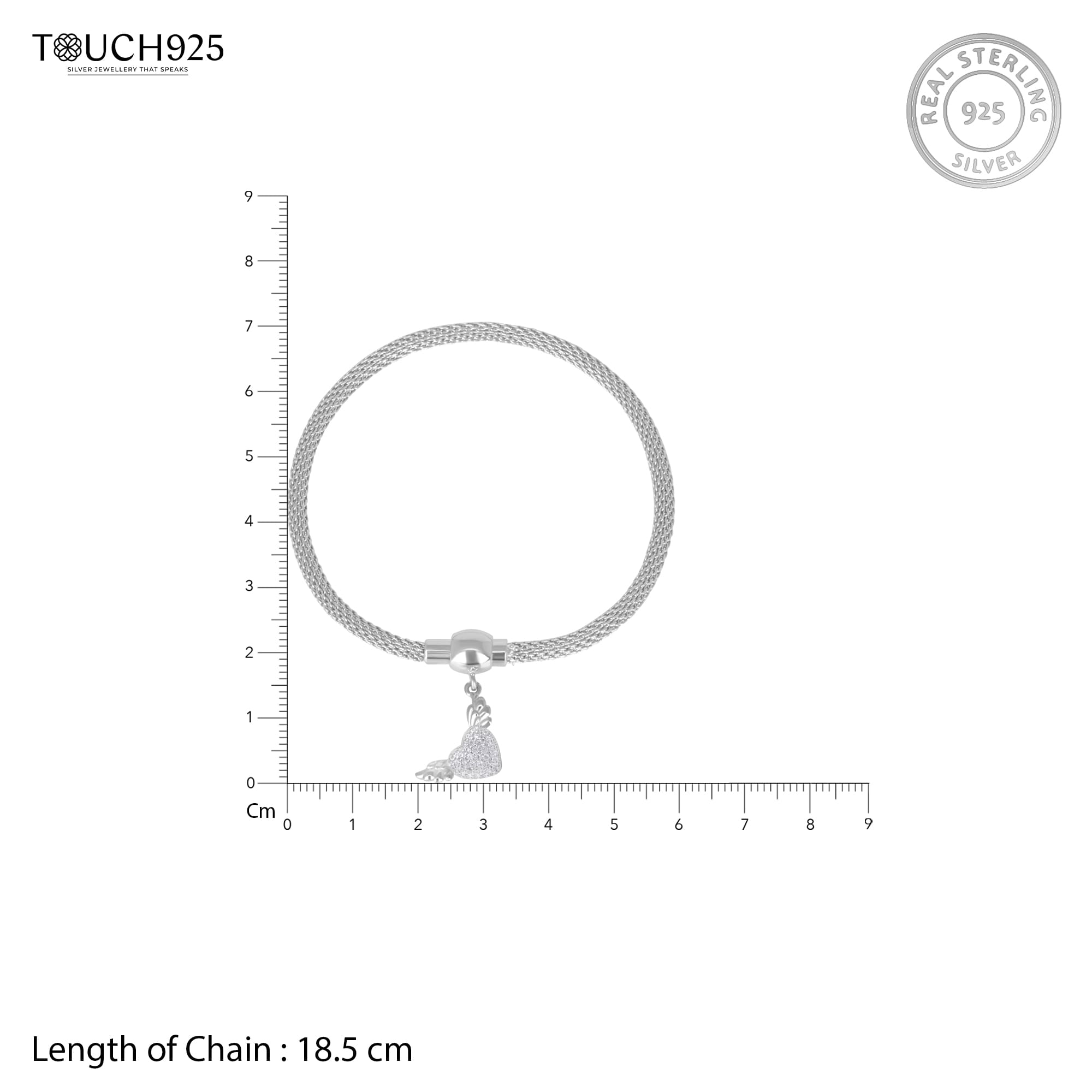 silver bracelet for girls