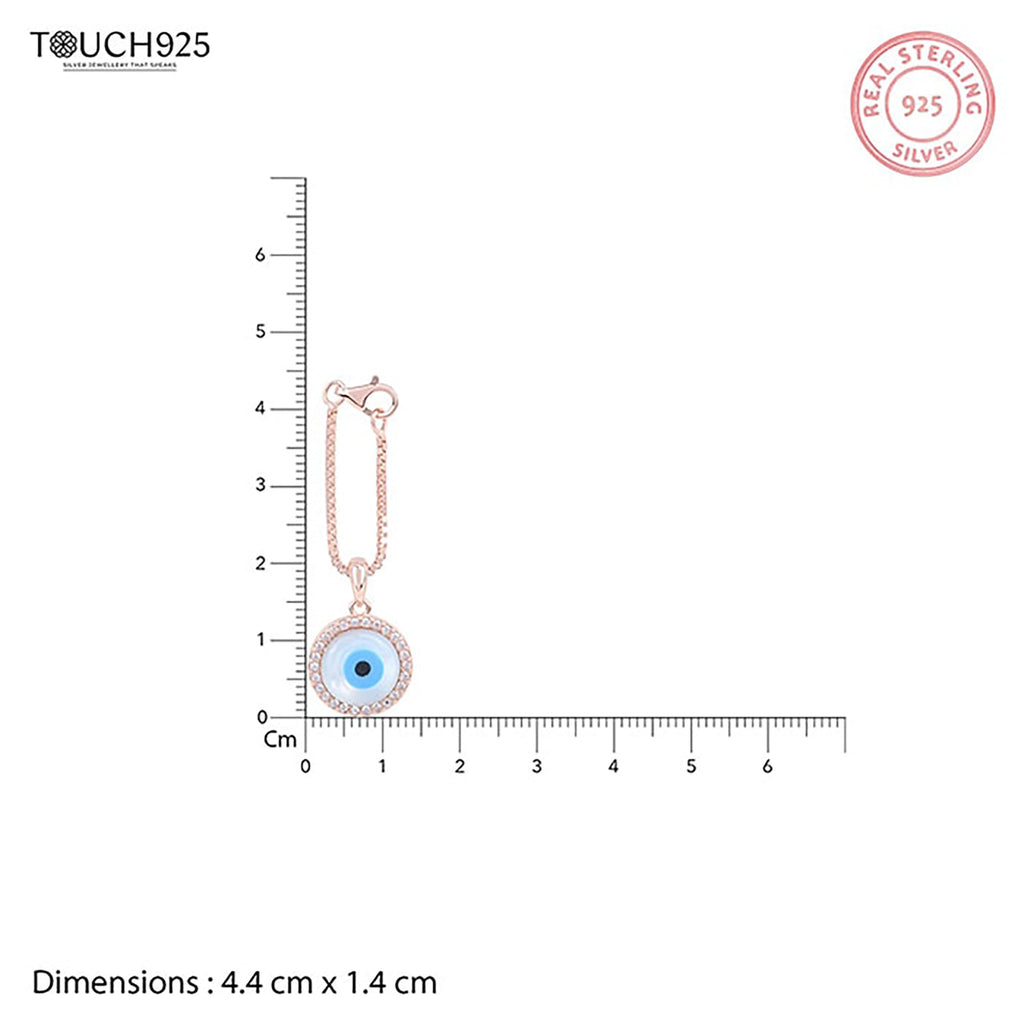 Circular Evil Eye Charm