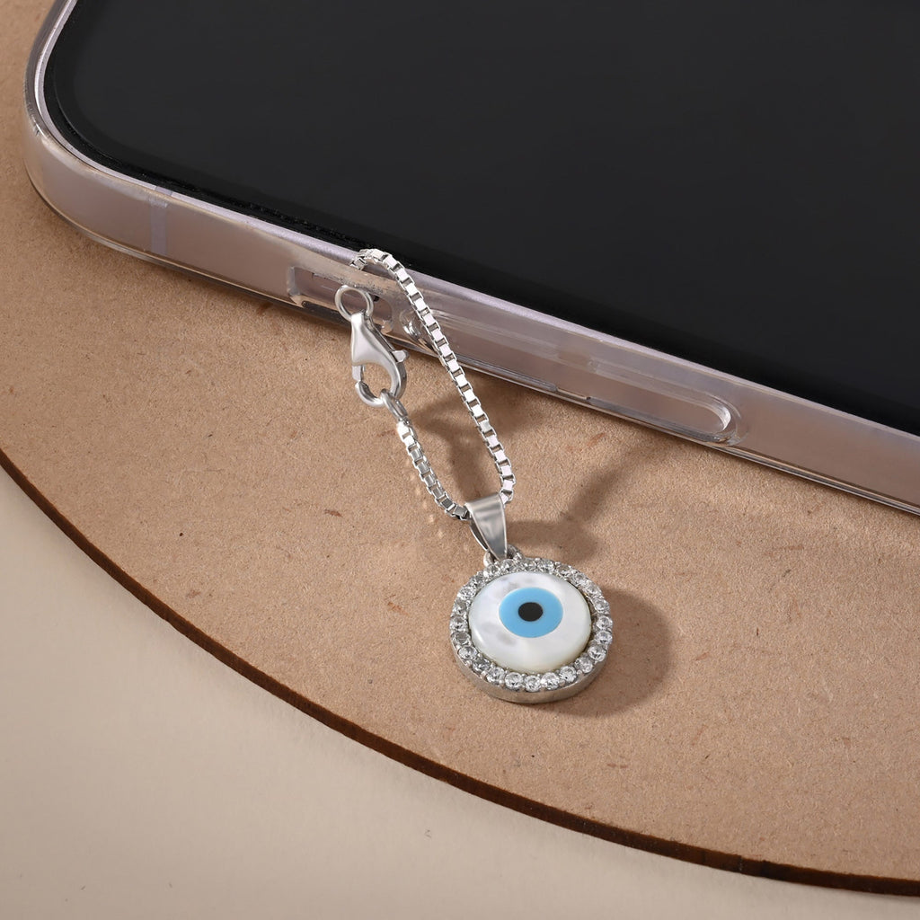 Circular Evil Eye Charm