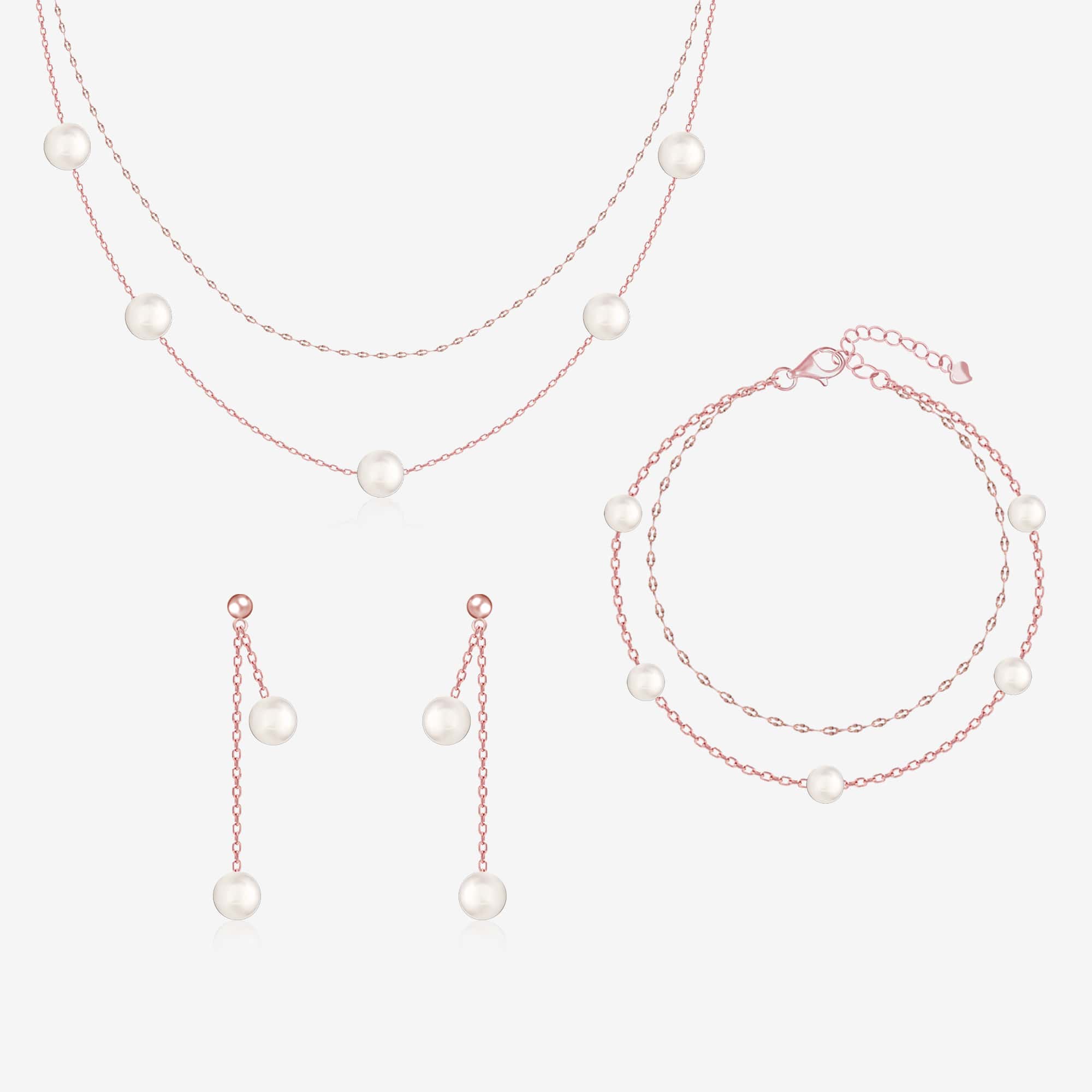 Royal Pearl Jewellery Set