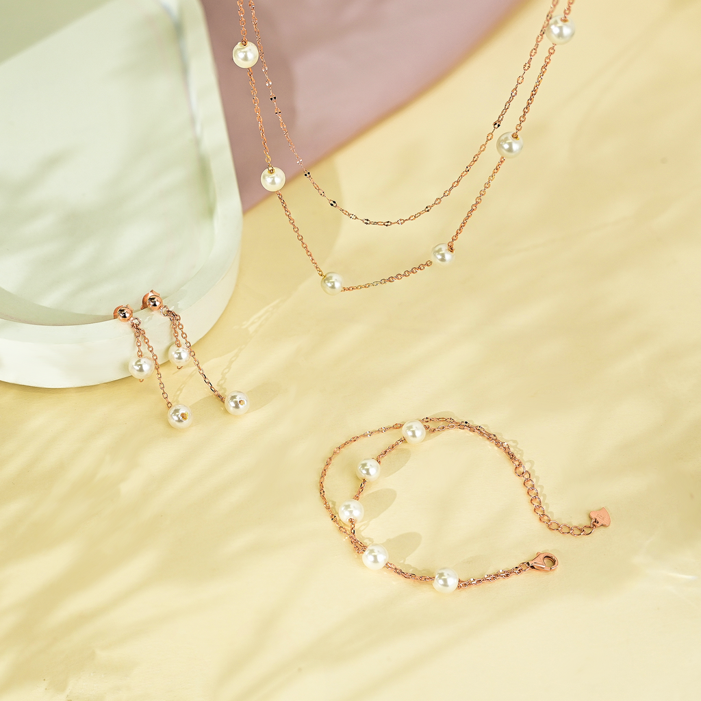 Royal Pearl Jewellery Set