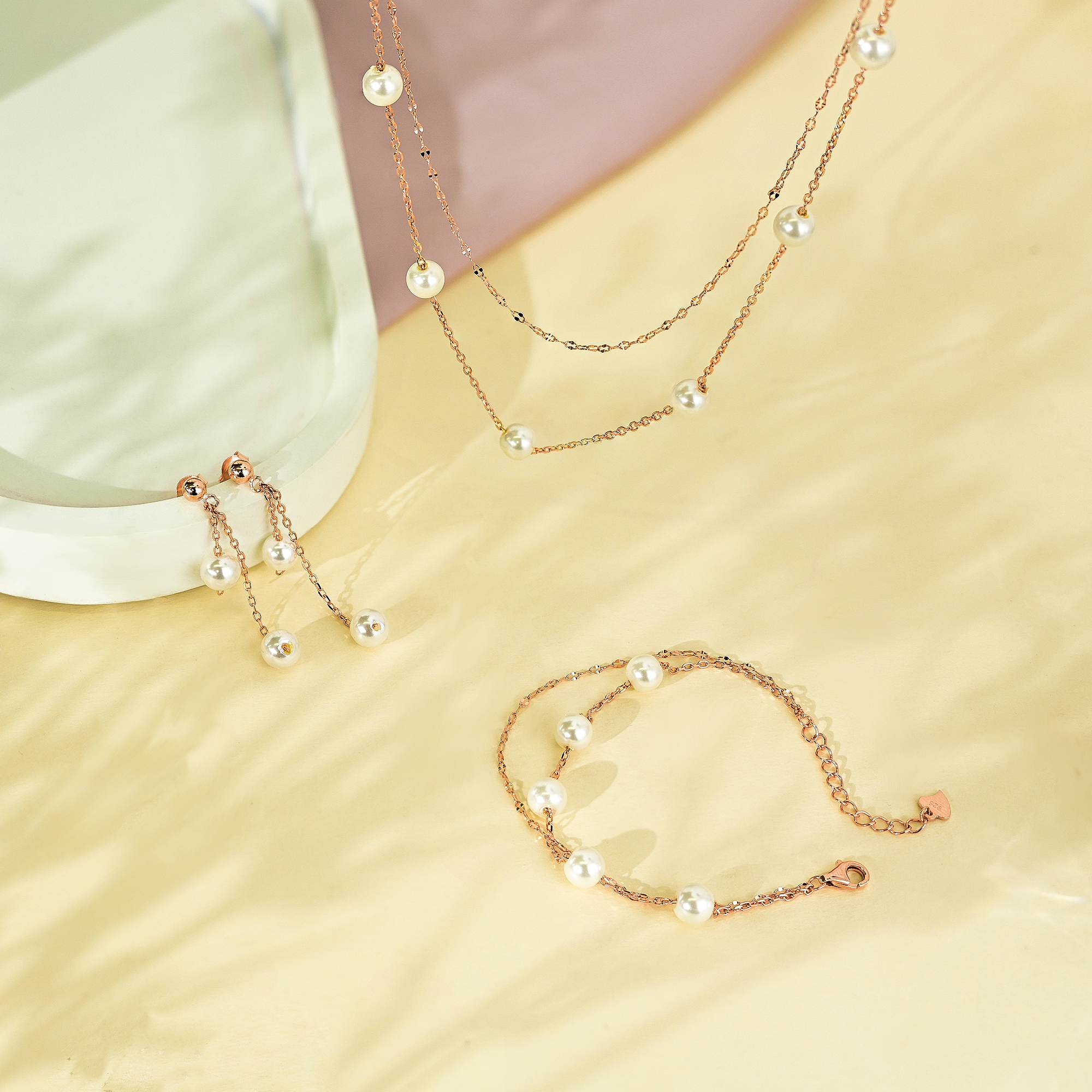 Royal Pearl Jewellery Set