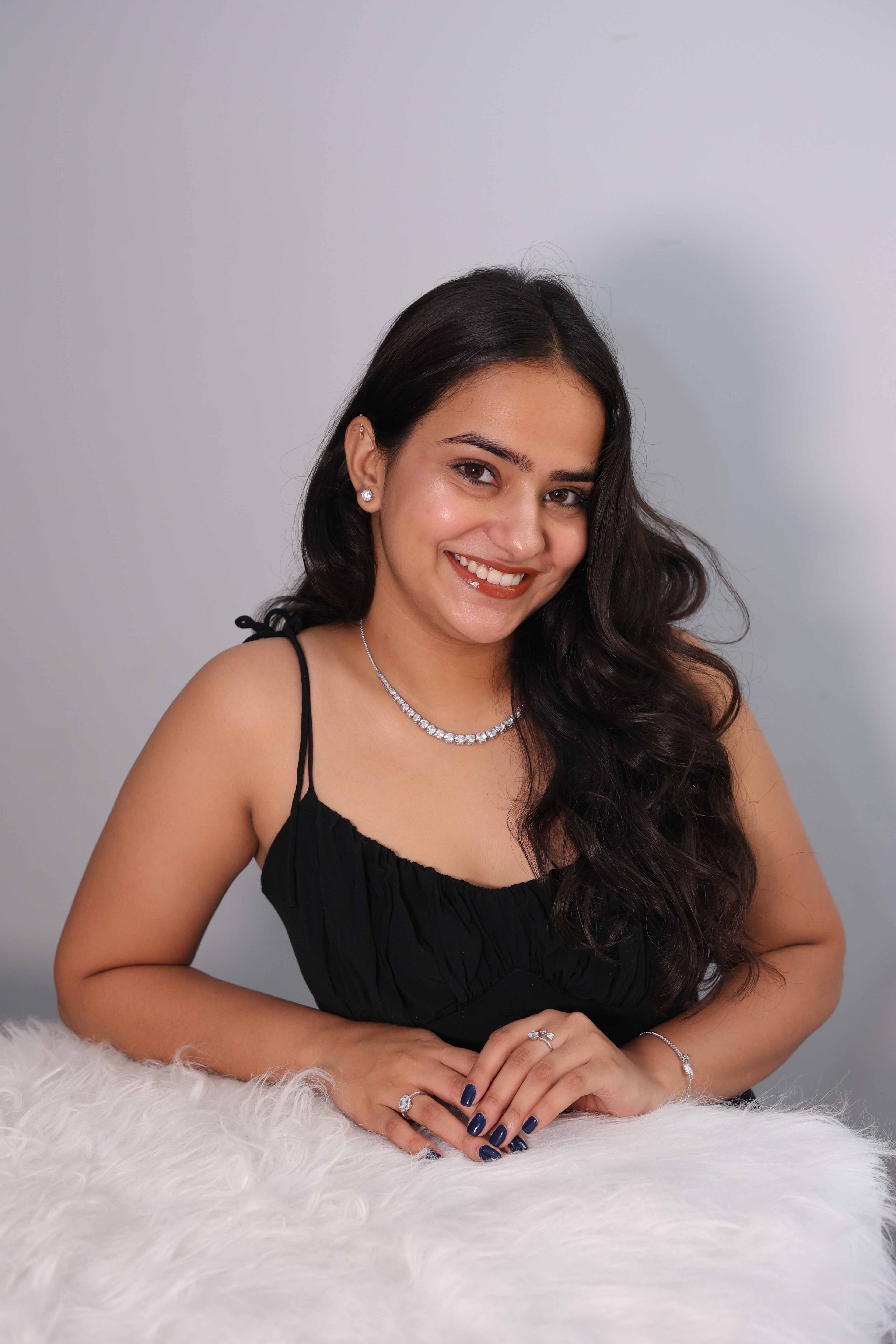 Classic Tennis Silver Necklace Set