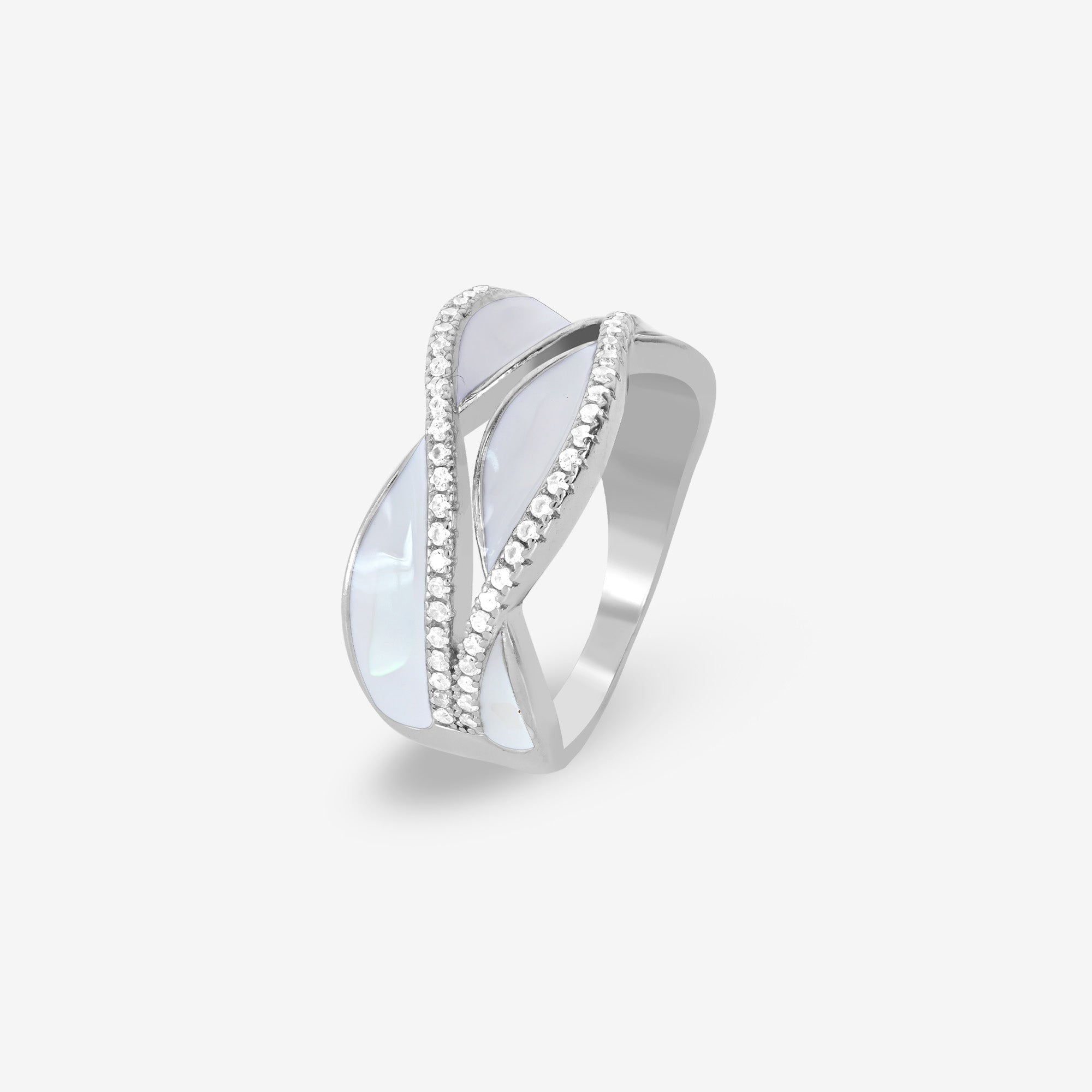Ladies Silver Ring