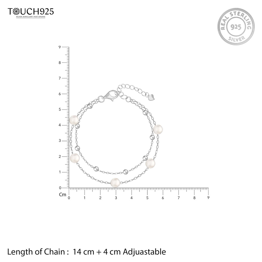 Layered Pearl Jewellery Set