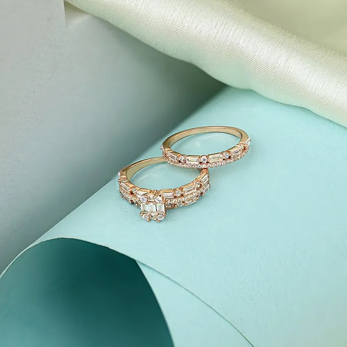 Harmony Sparkle Stack Rings - Touch925