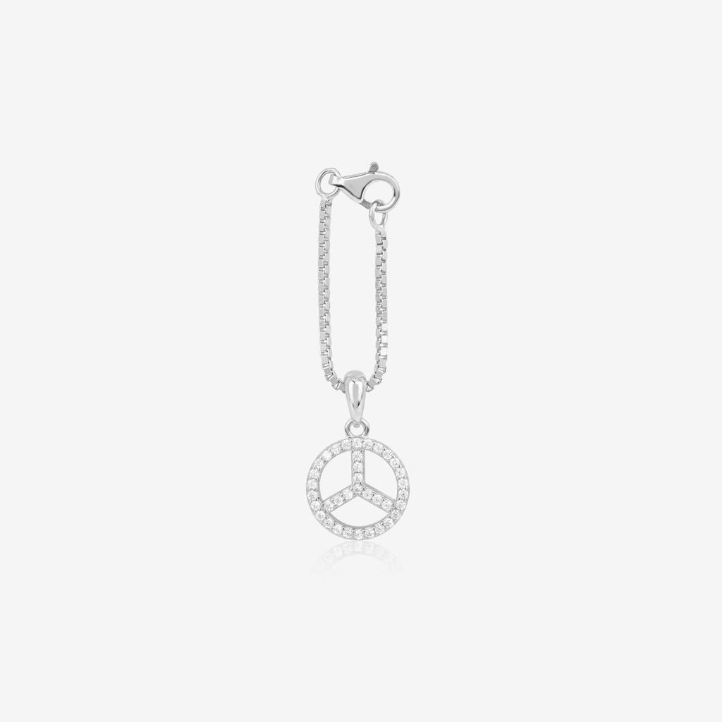 Crystle Peace Charm