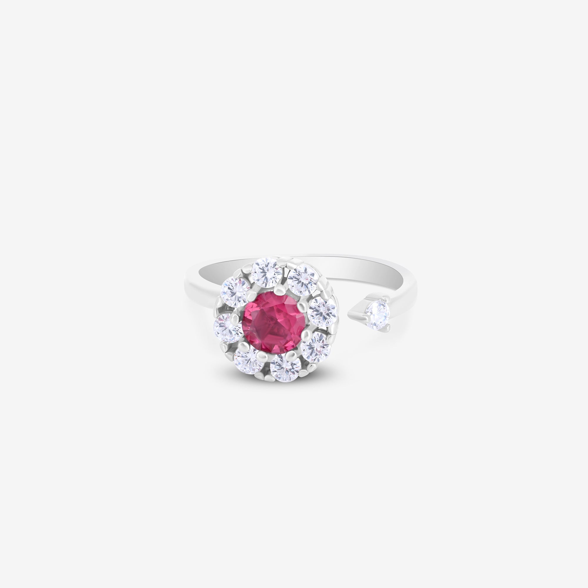 Harmony CZ Two Stone Ring