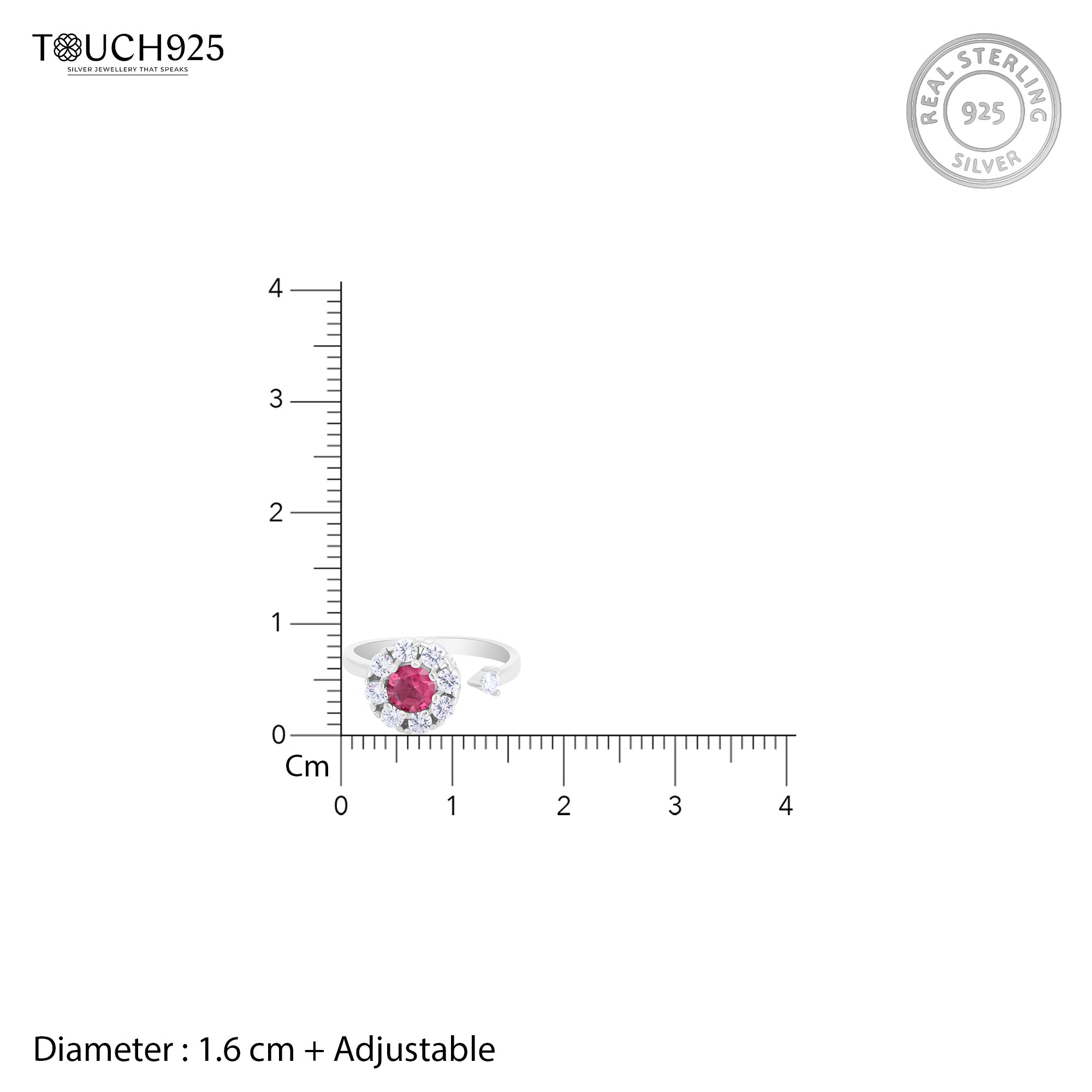 Harmony CZ Two Stone Ring