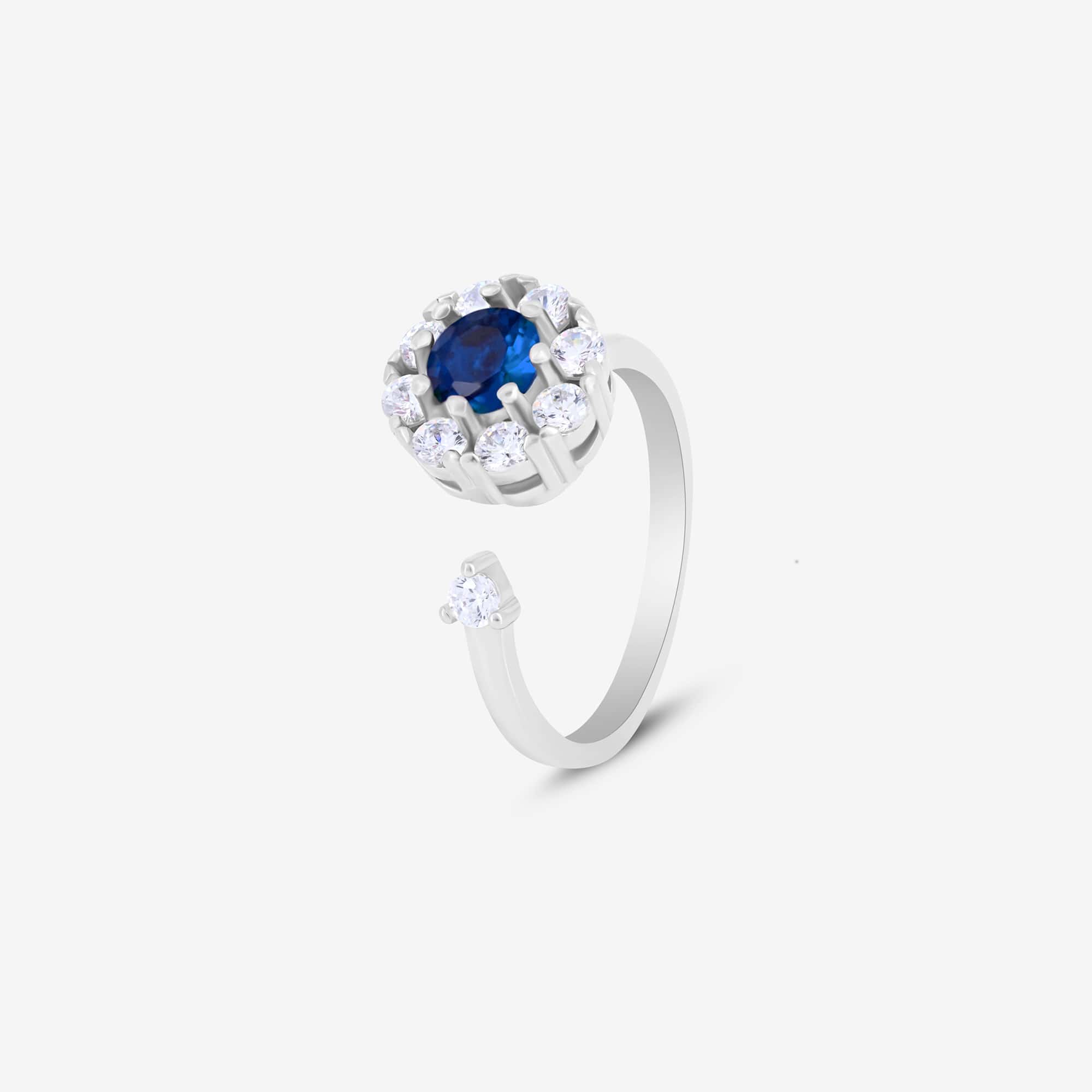 Harmony CZ Two Stone Ring