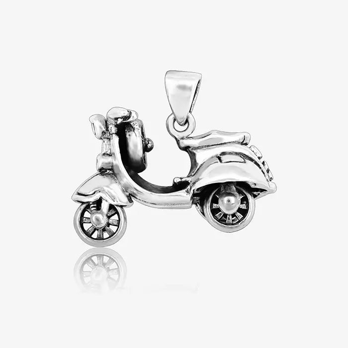 Vespa Enthusiast's Silver Keepsake Silver Locket