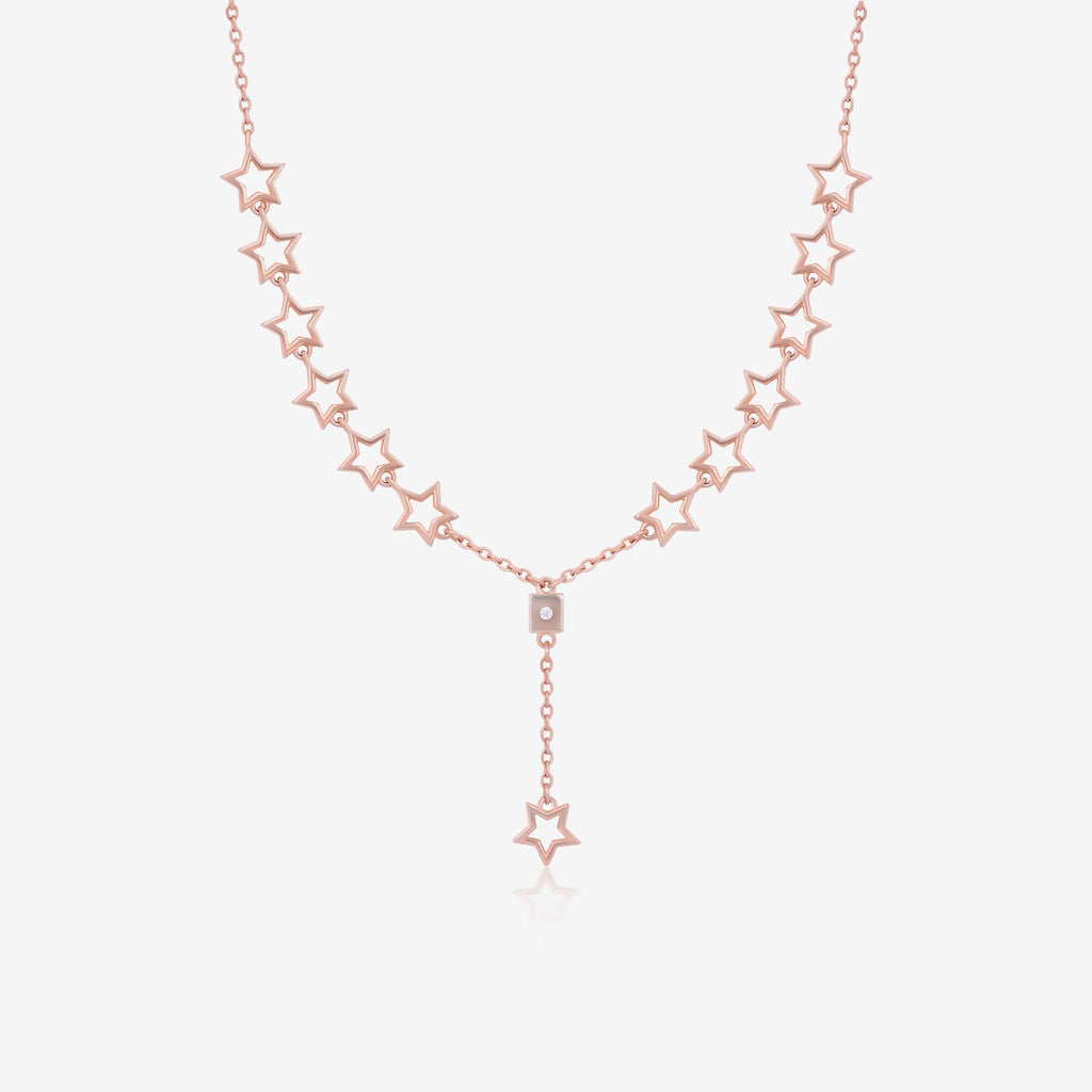 Stellar Rose Gold Necklace