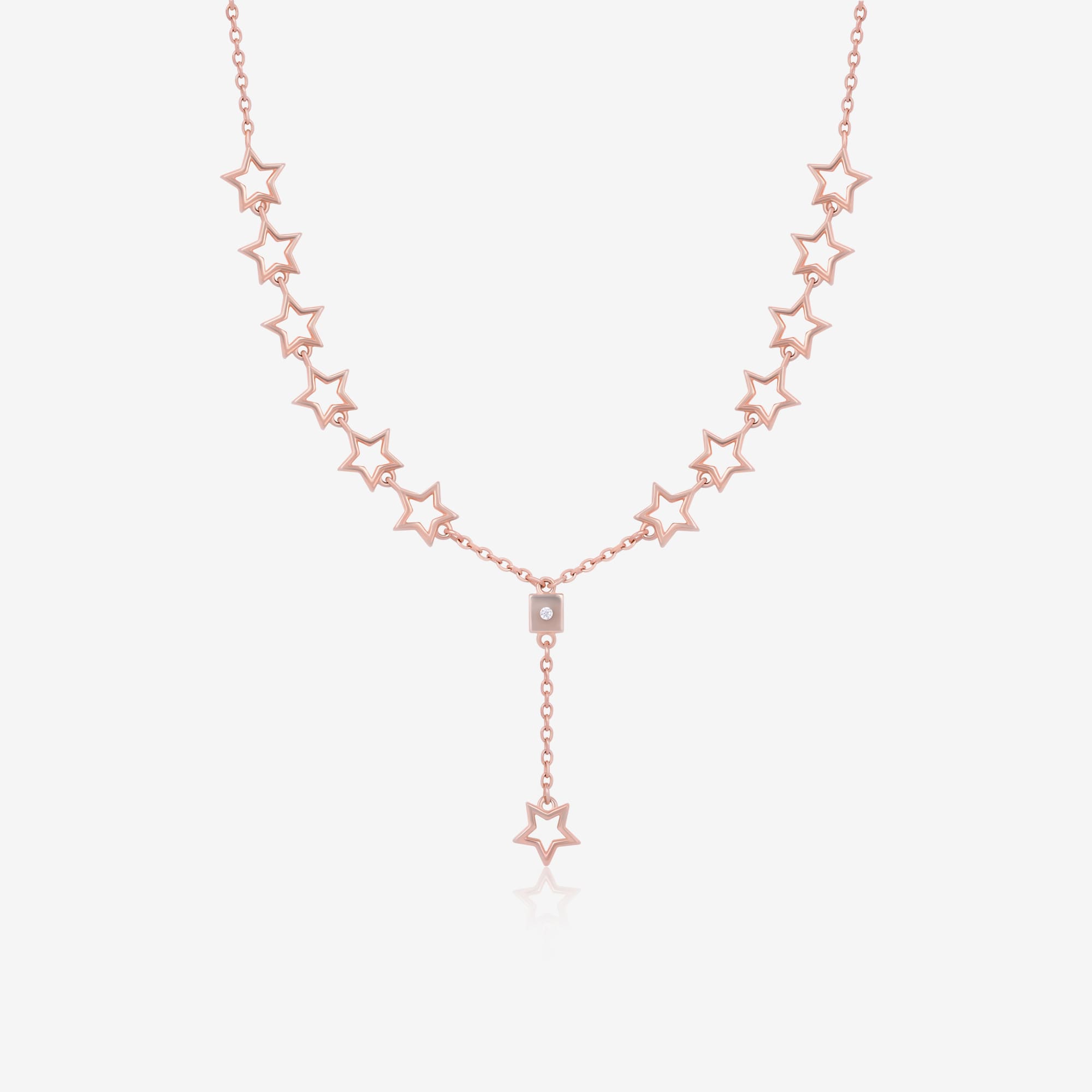 Stellar Rose Gold Necklace