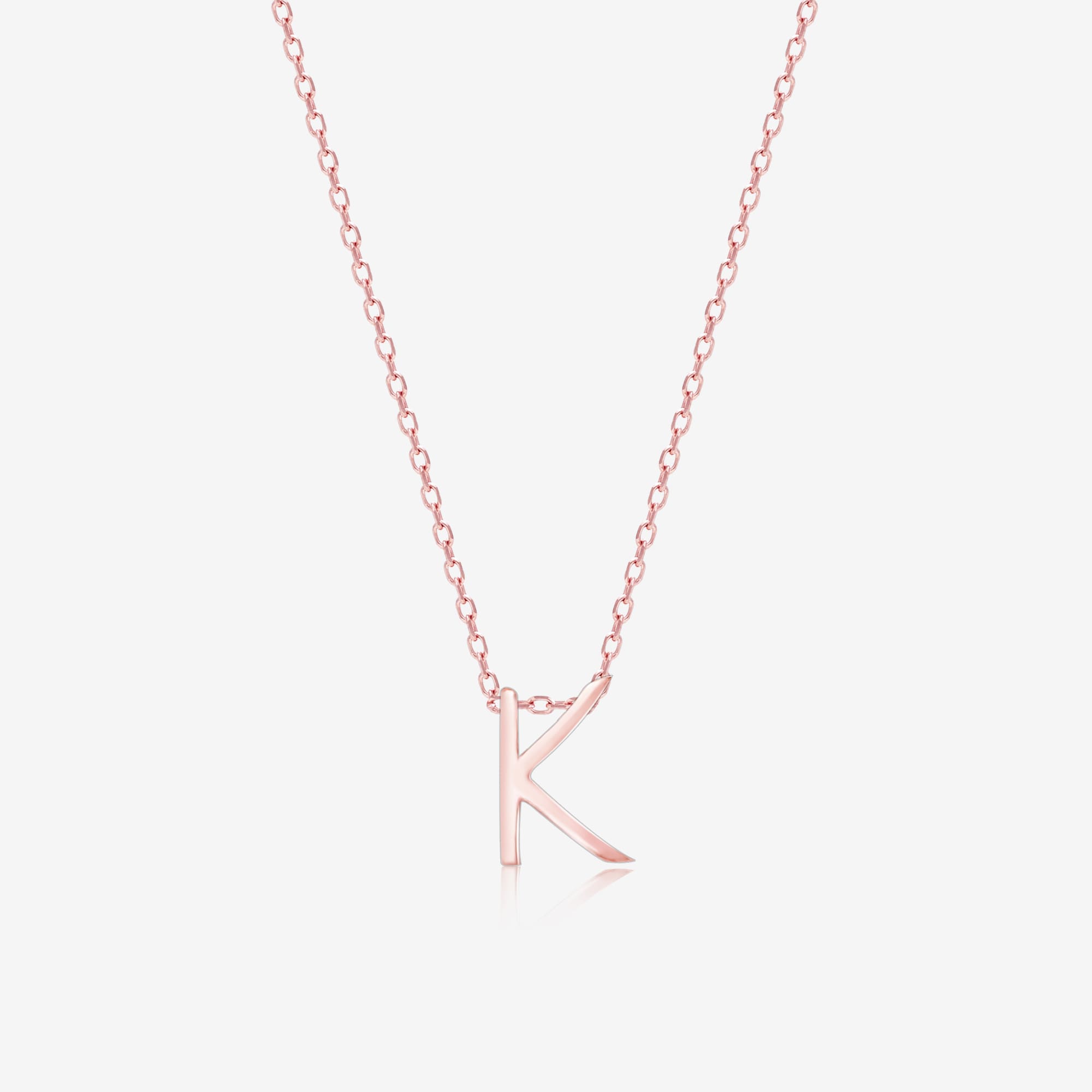 Kinetic K Initial Necklace