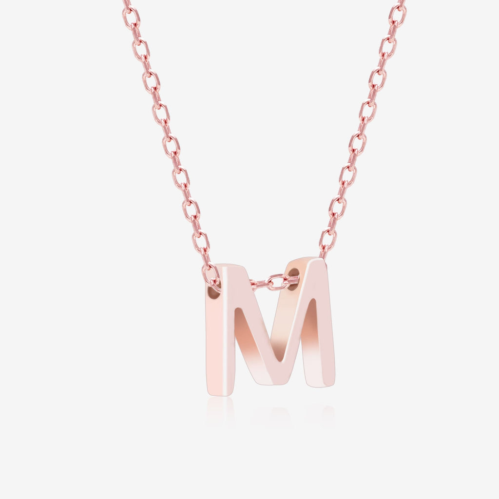 Majestic M Initial Necklace