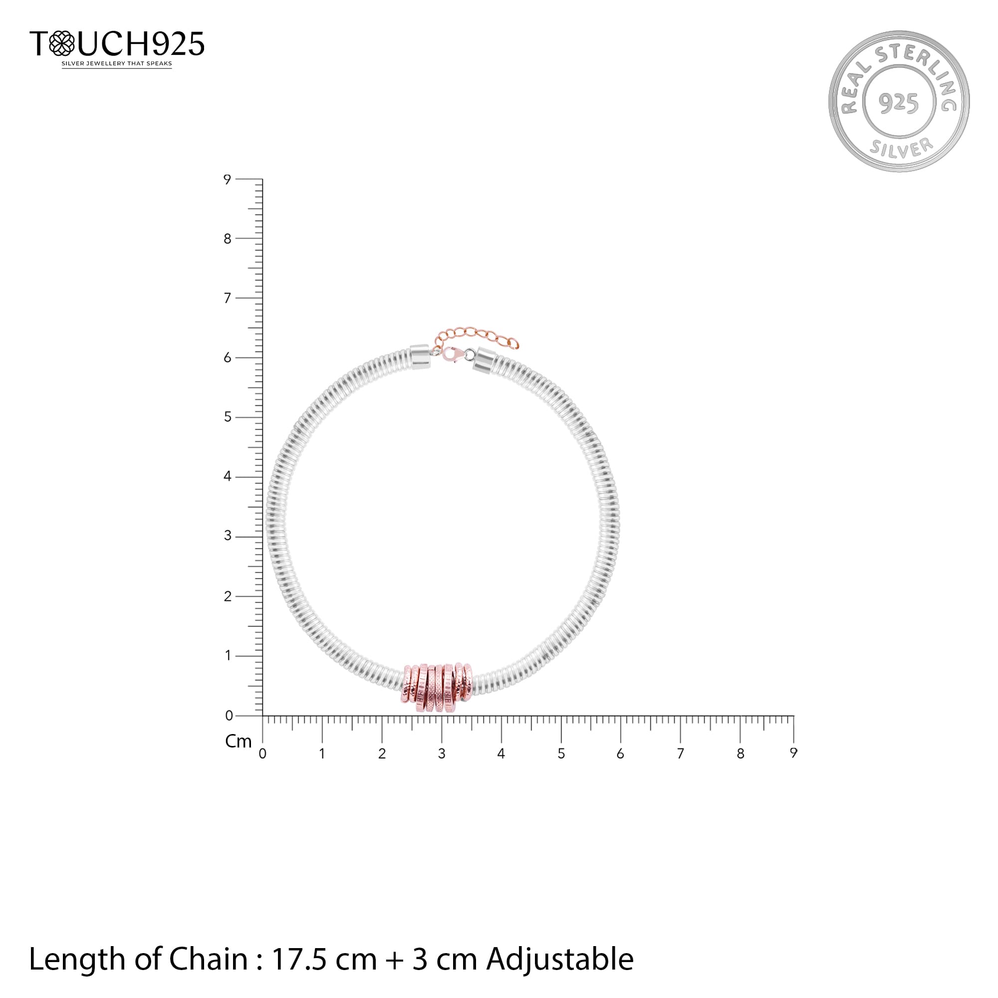 Twisted Charm Bracelet