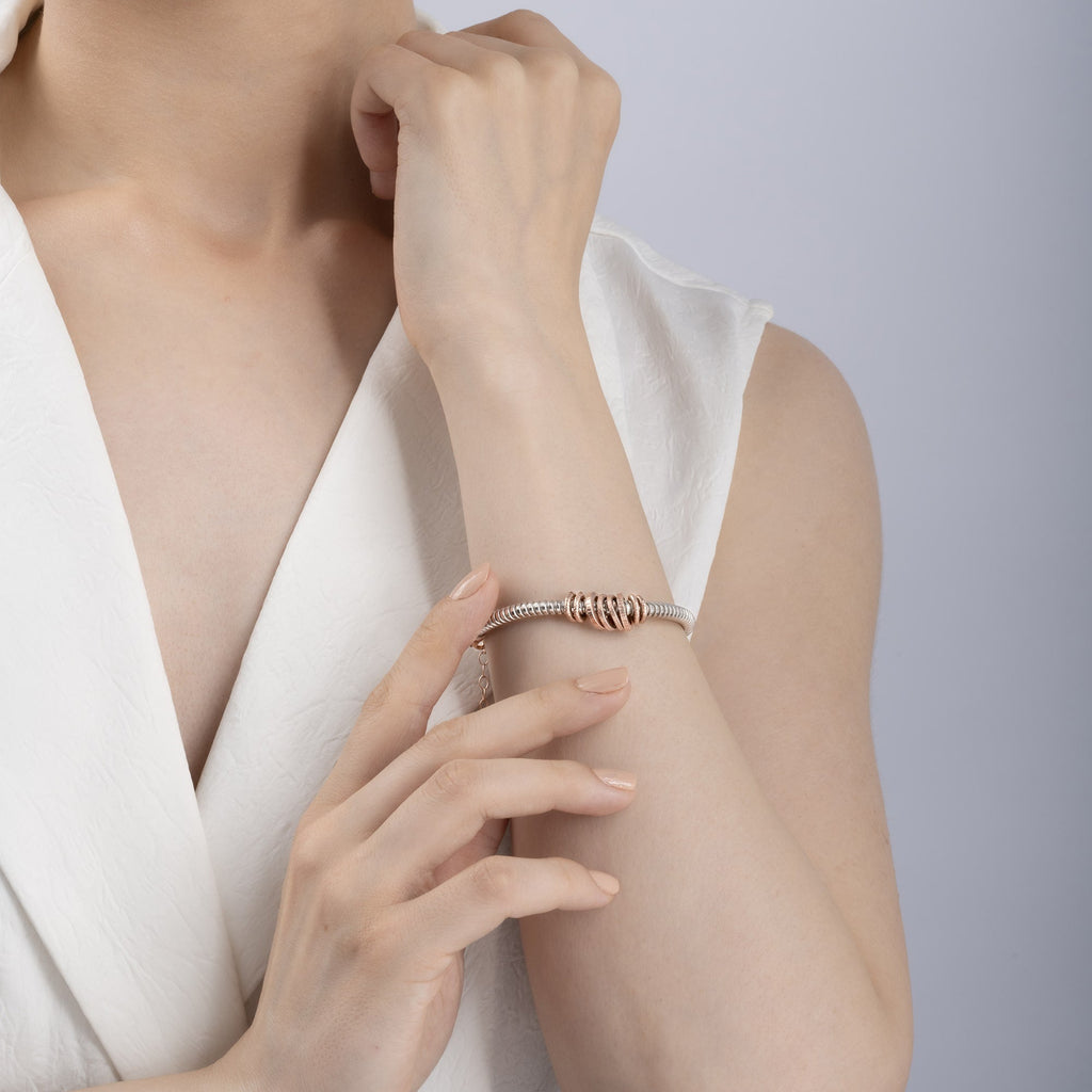 Twisted Charm Bracelet