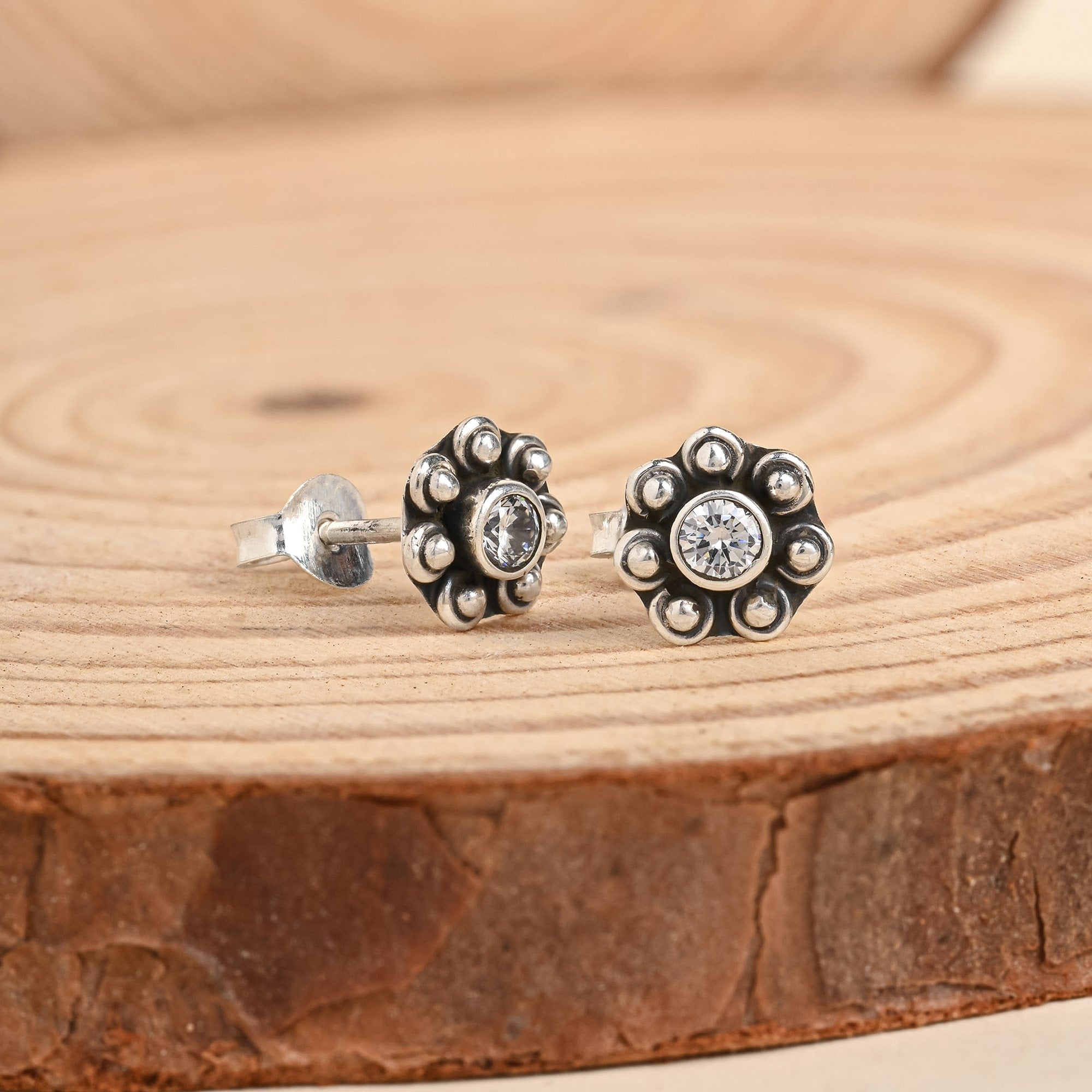 Radiant Sunflower Studs