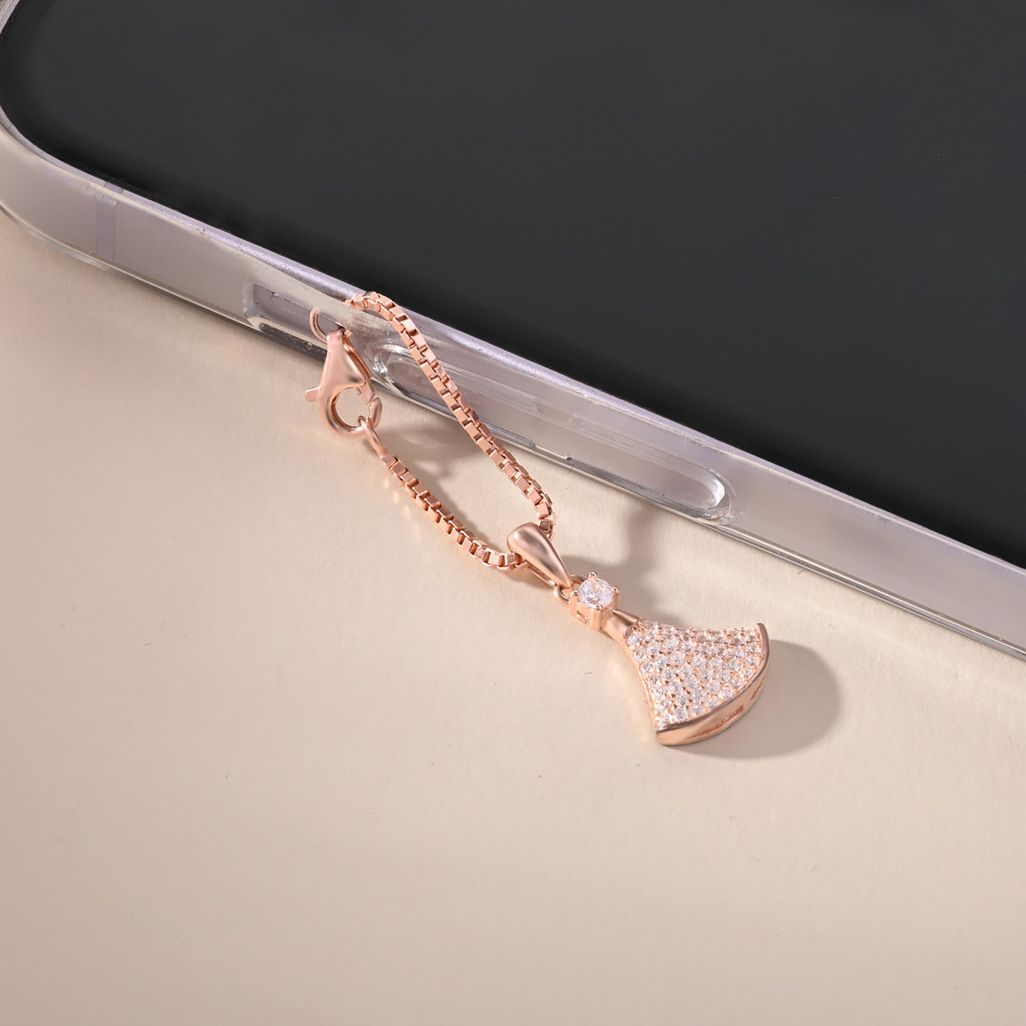 Crystal Umbrella Charm