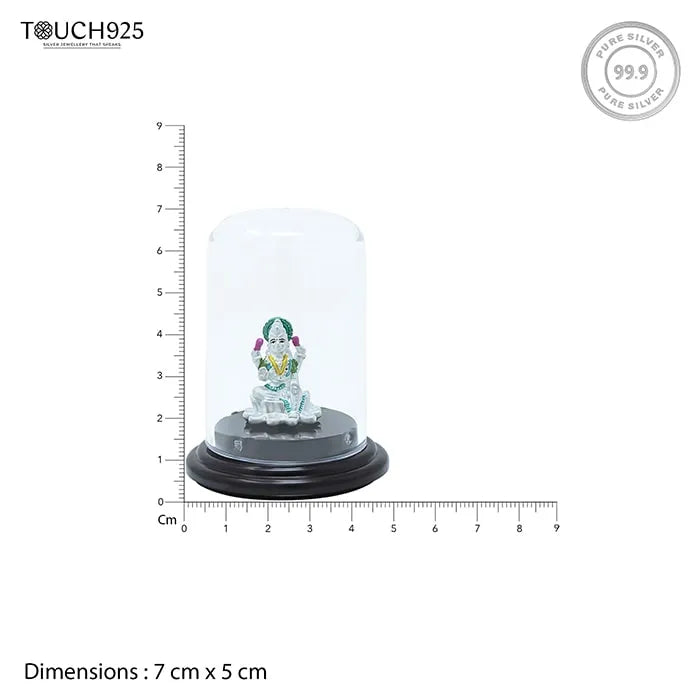 999 Silver Dhanya Lakshmi Idol - Touch925