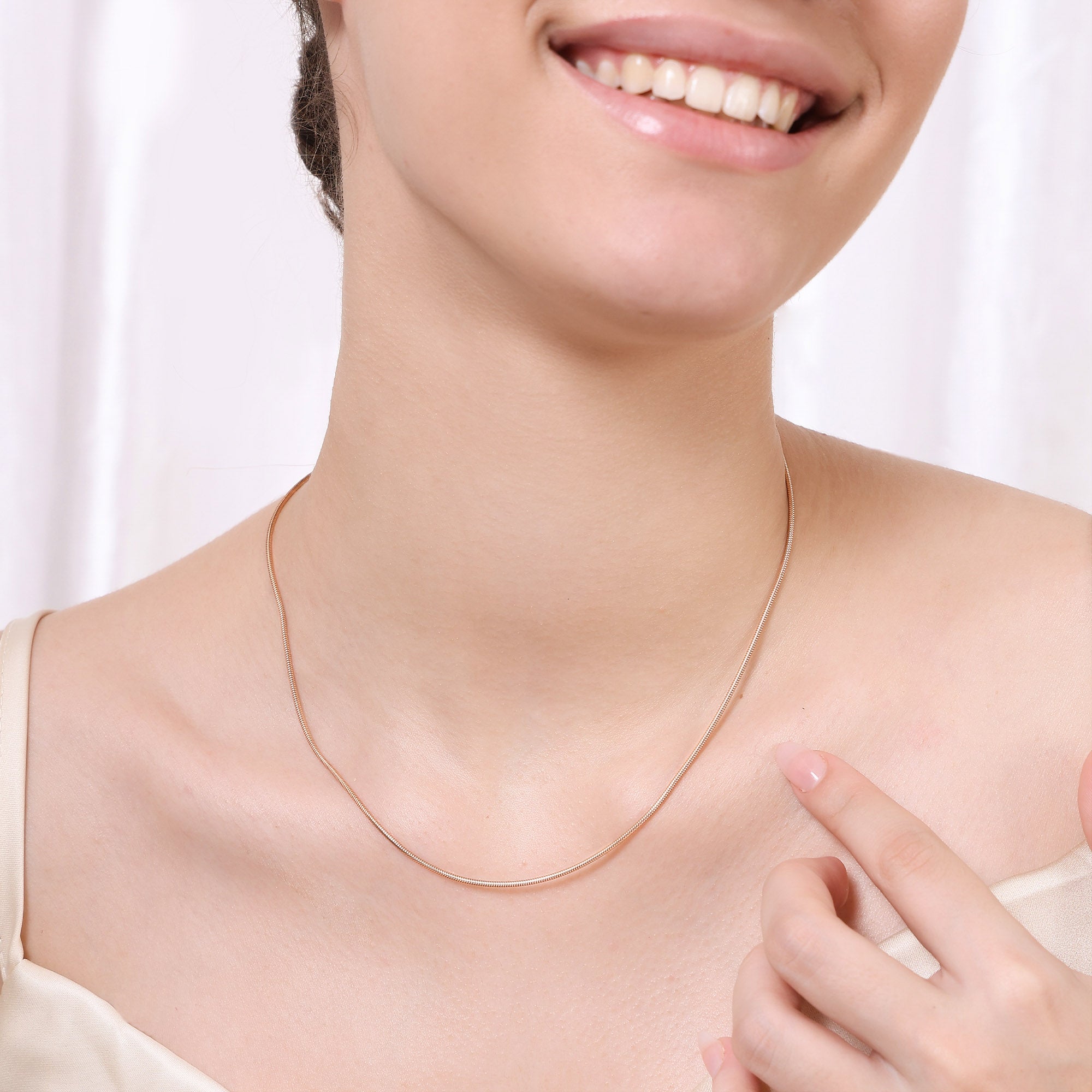 Women Rosegold Chain