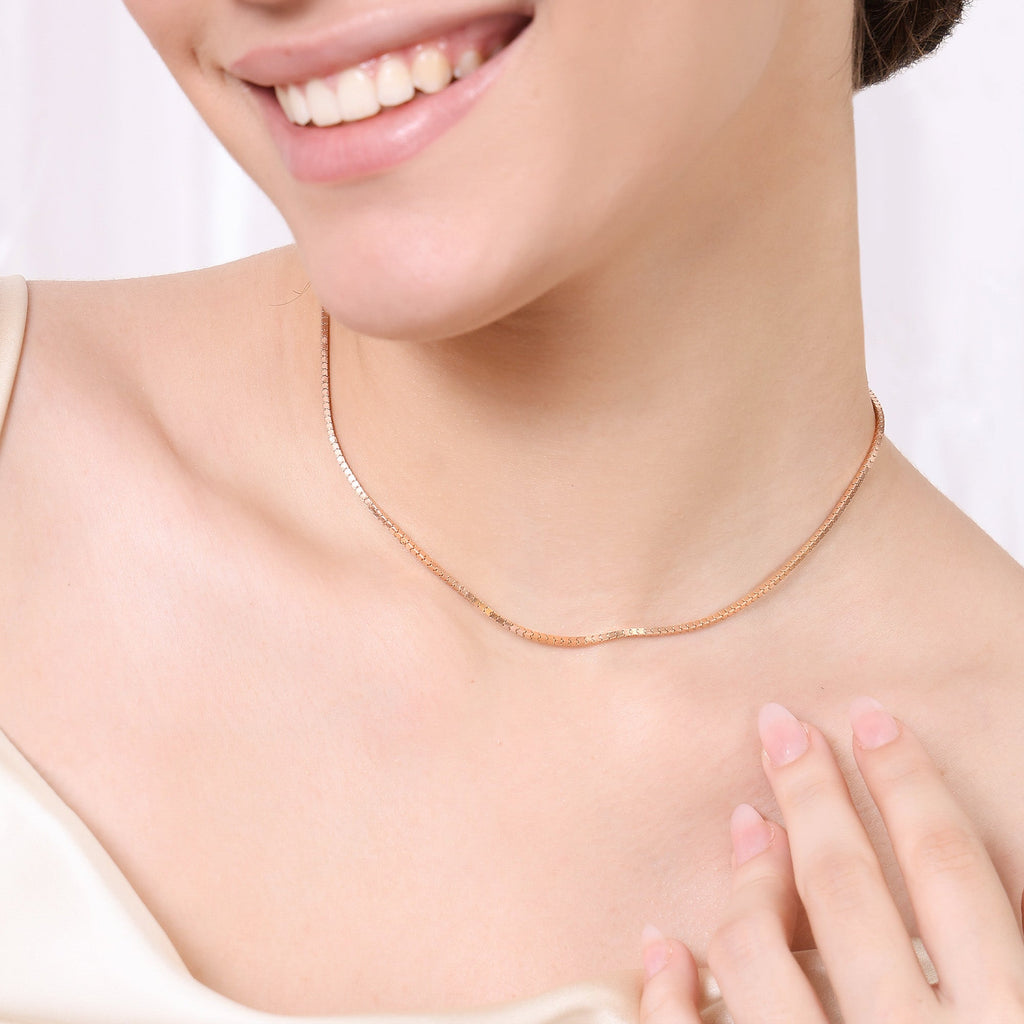 Women Rosegold Chain