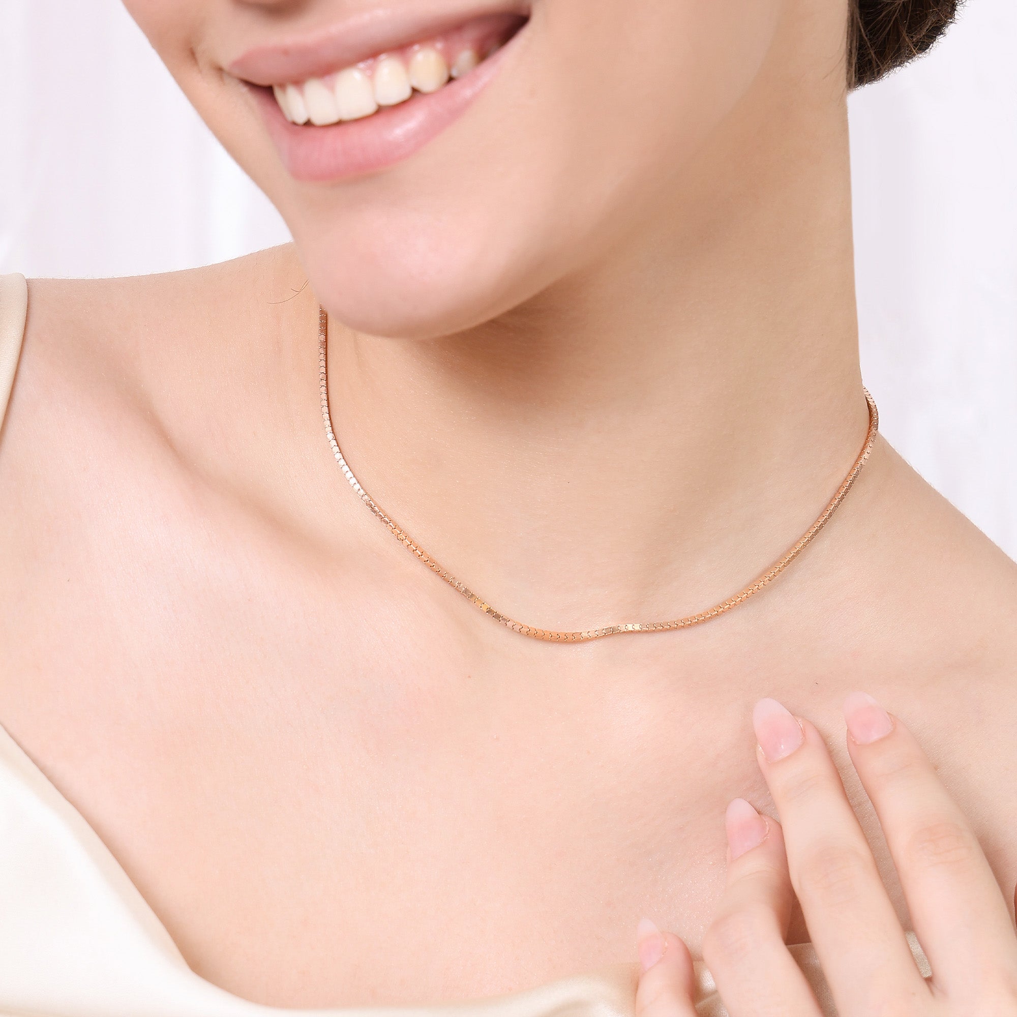 Women Rosegold Chain