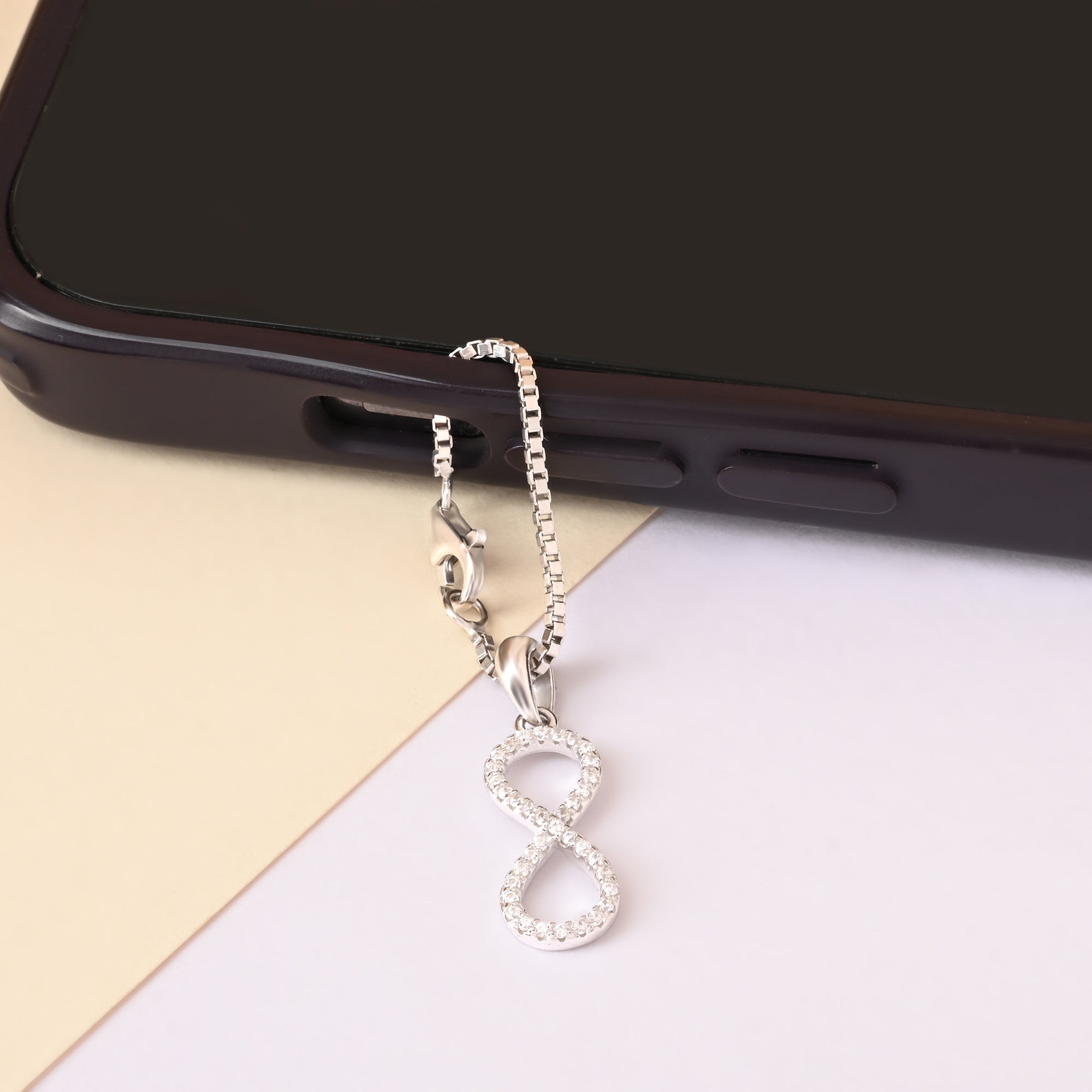 Sparkle Infinity Charm