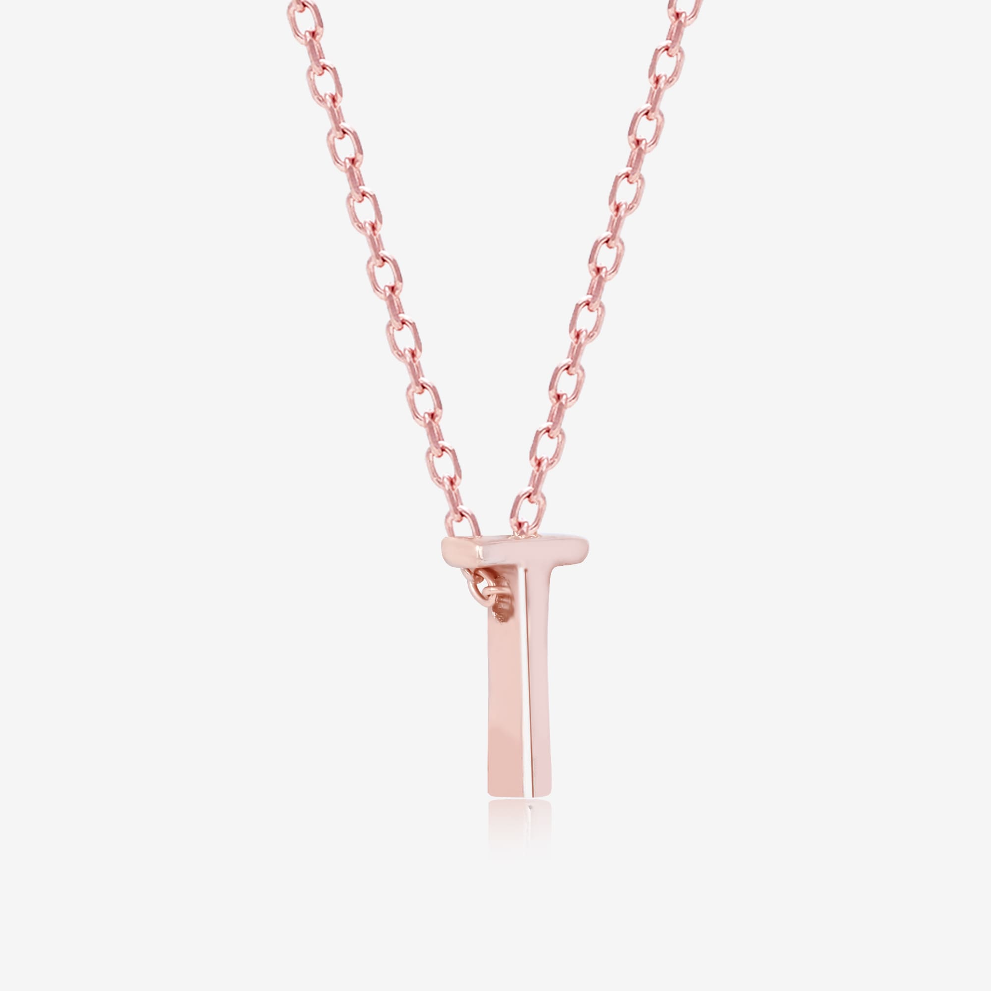 Timeless T Initial Necklace