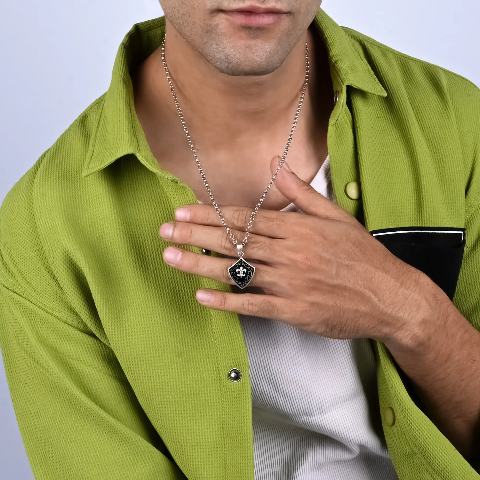 The Regal Fleur-de-Lis Locket