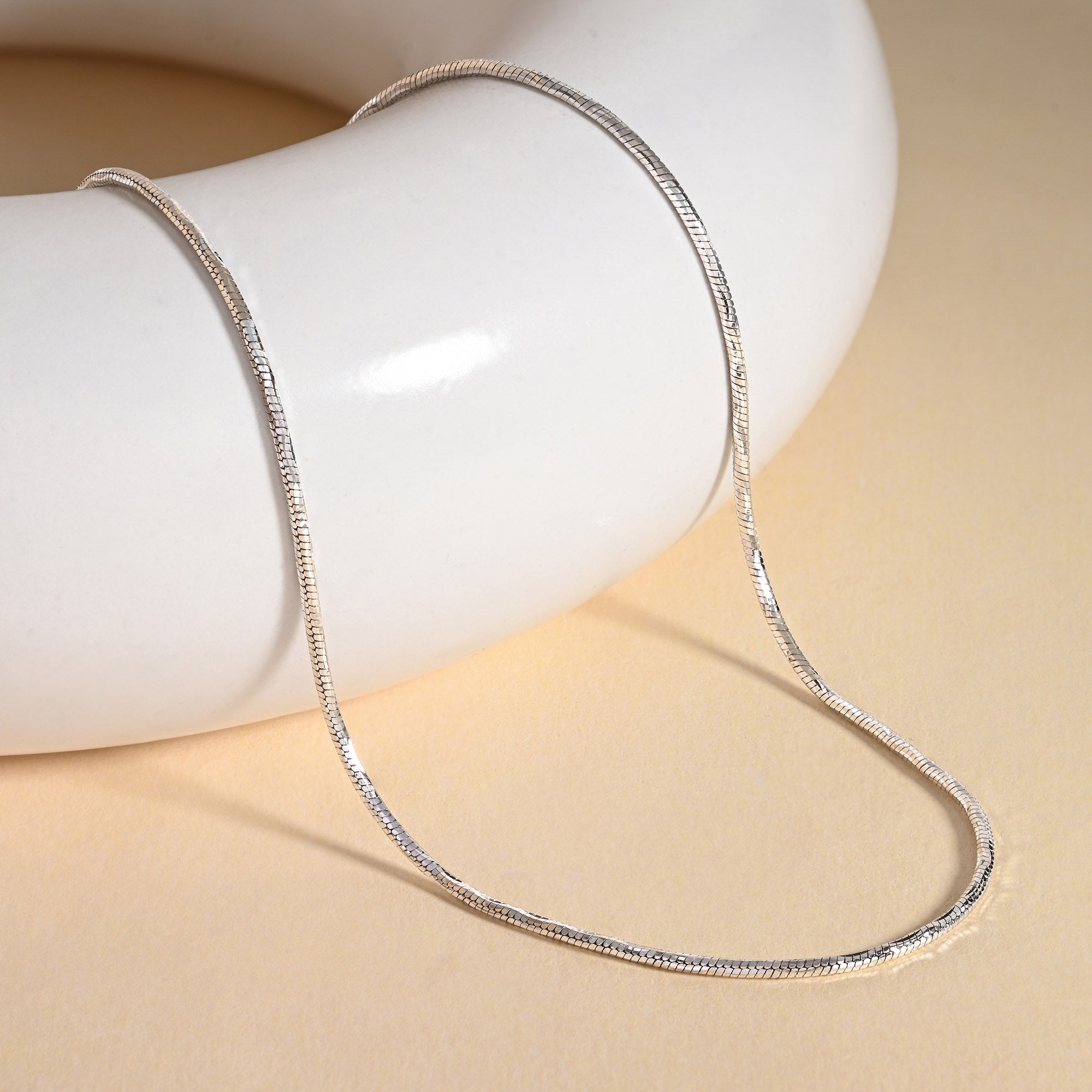 Women Silver Chain