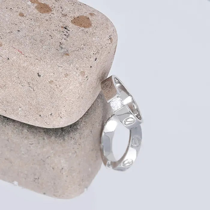 Zircon Statement Ring