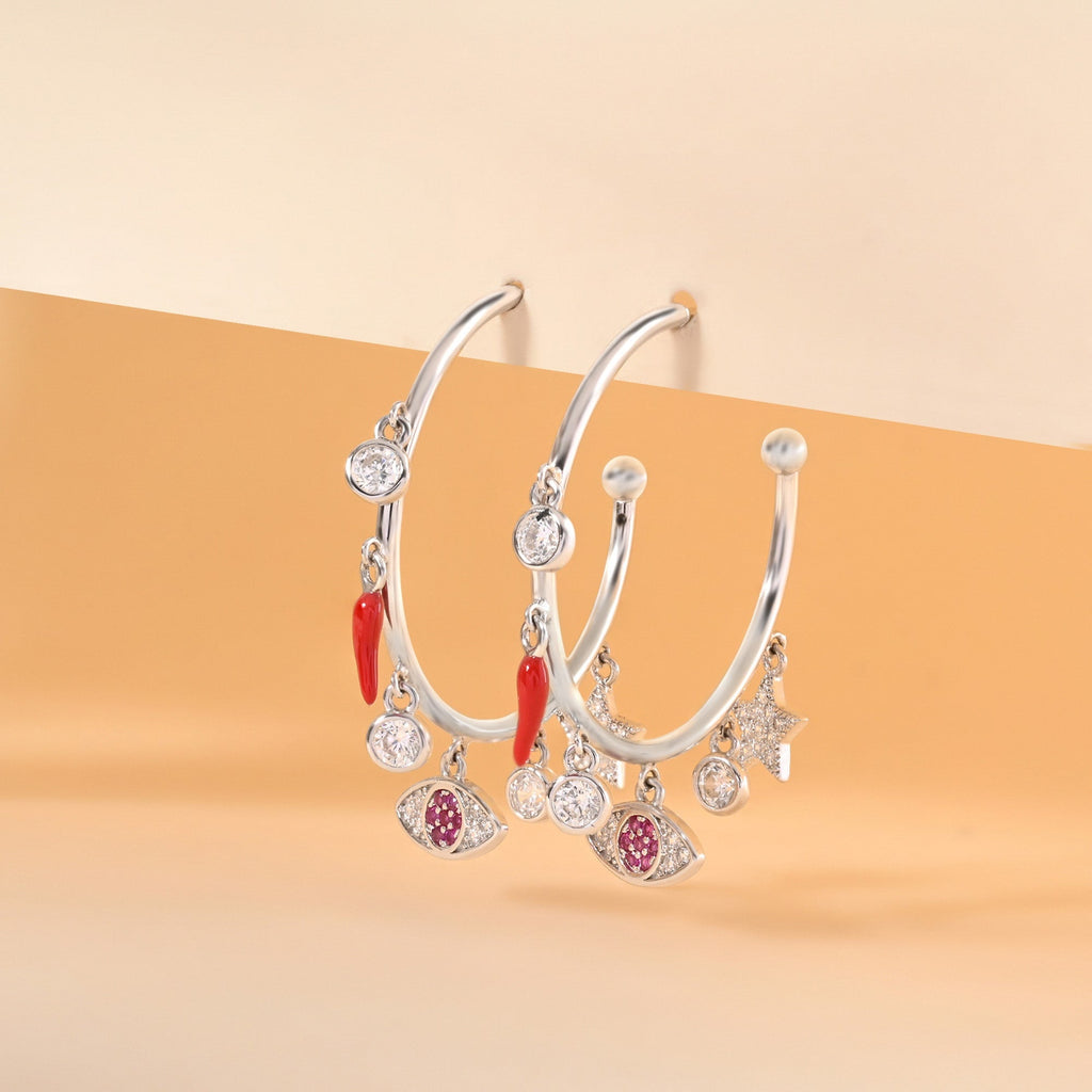 Celestial Gaze Hoops