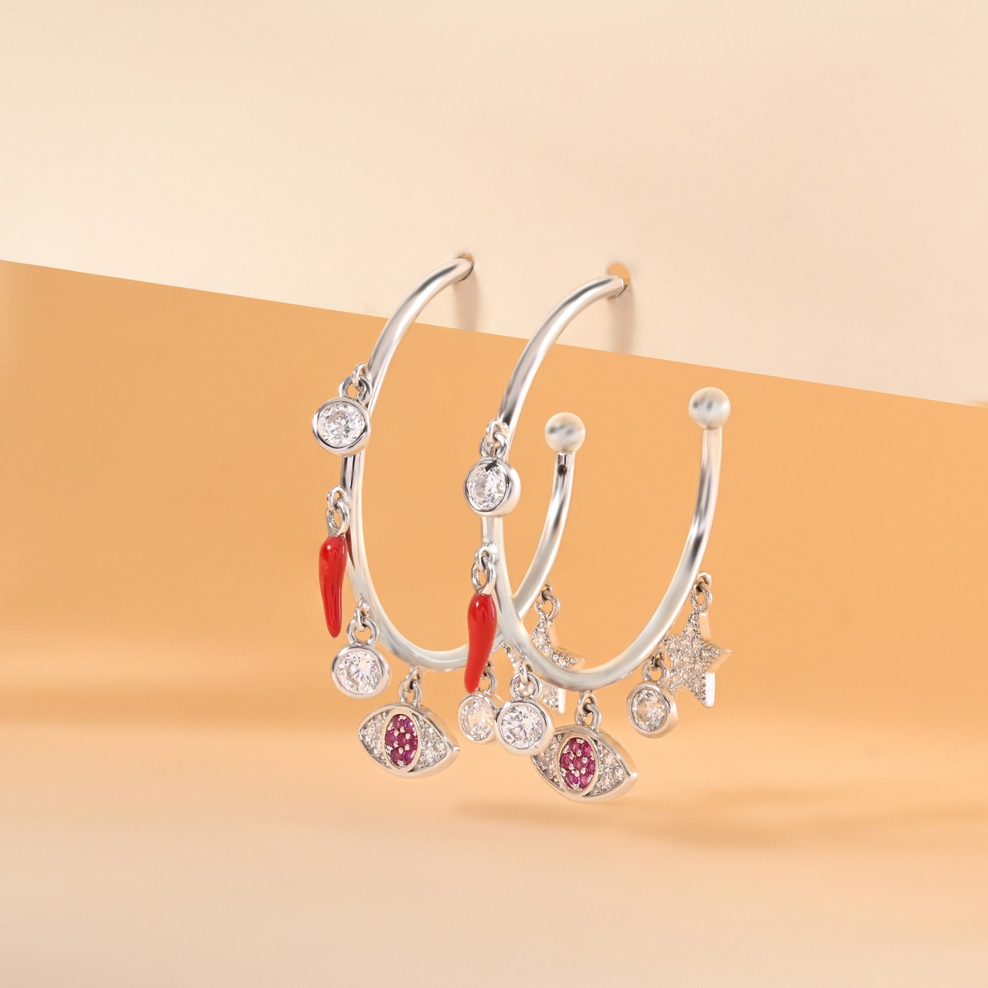 Celestial Gaze Hoops