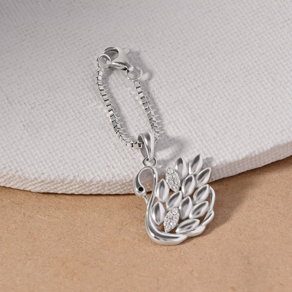 Sparkle Swan Charm