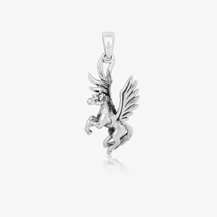 Unicorn Whimsy Silver Locket