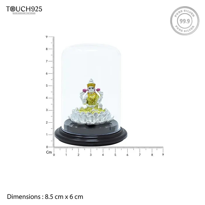 999 Silver Maa Saraswati Serene Form Idol - Touch925